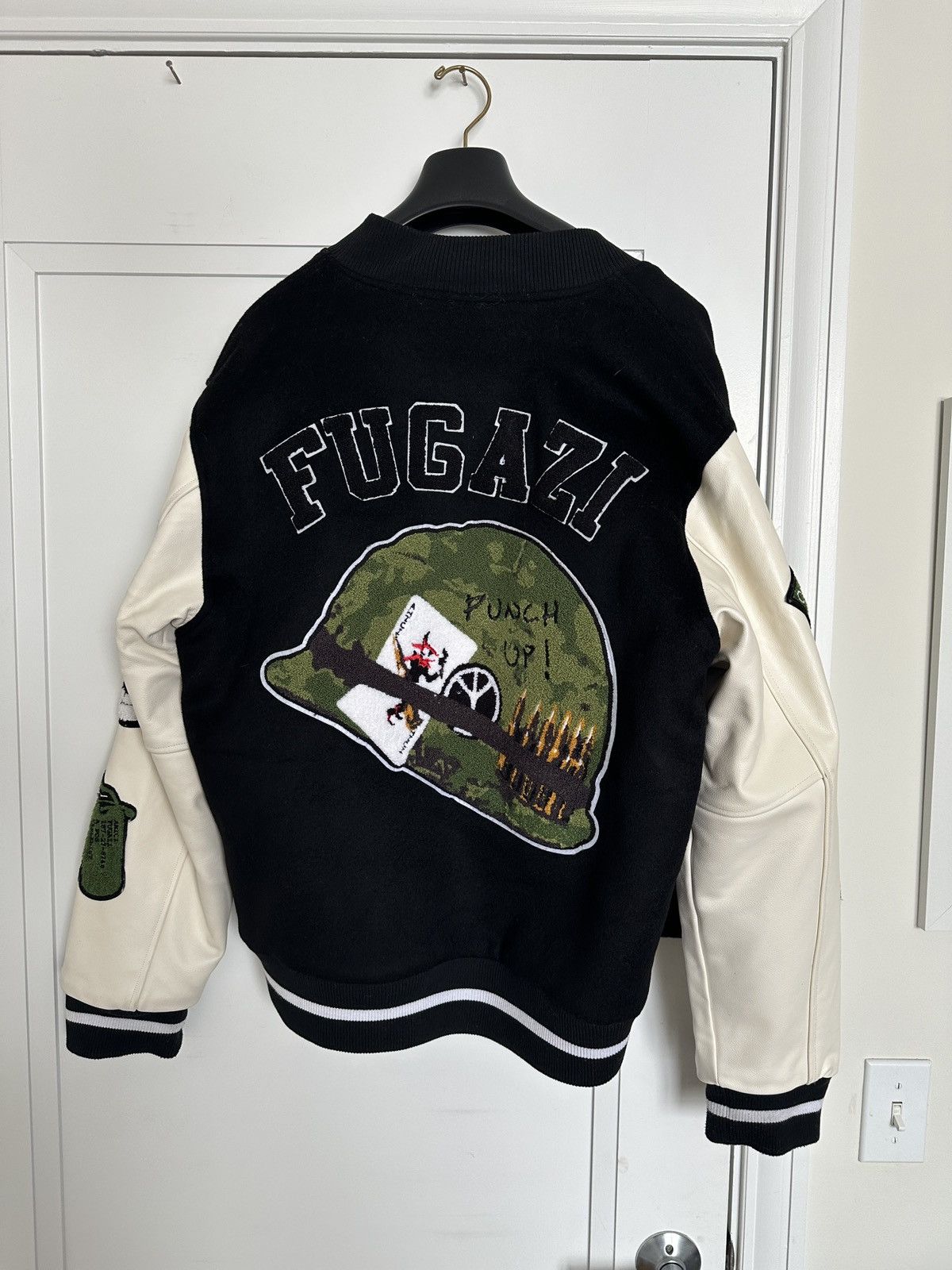 Fugazi "VEBLEN" REVERSIBLE VARSITY JACKET Size US L / EU 52-54 / 3 - 6 Thumbnail