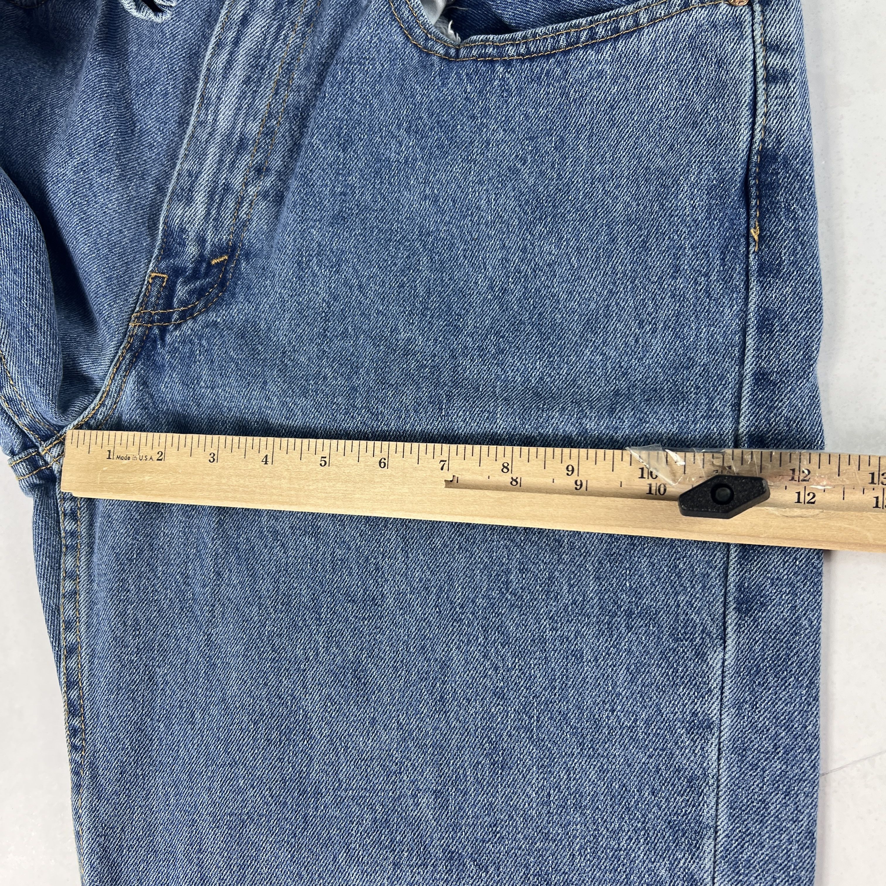 Levi's Levi's Jeans 550 Relaxed Blue Faded Cotton Denim Size US 34 / EU 50 - 20 Thumbnail