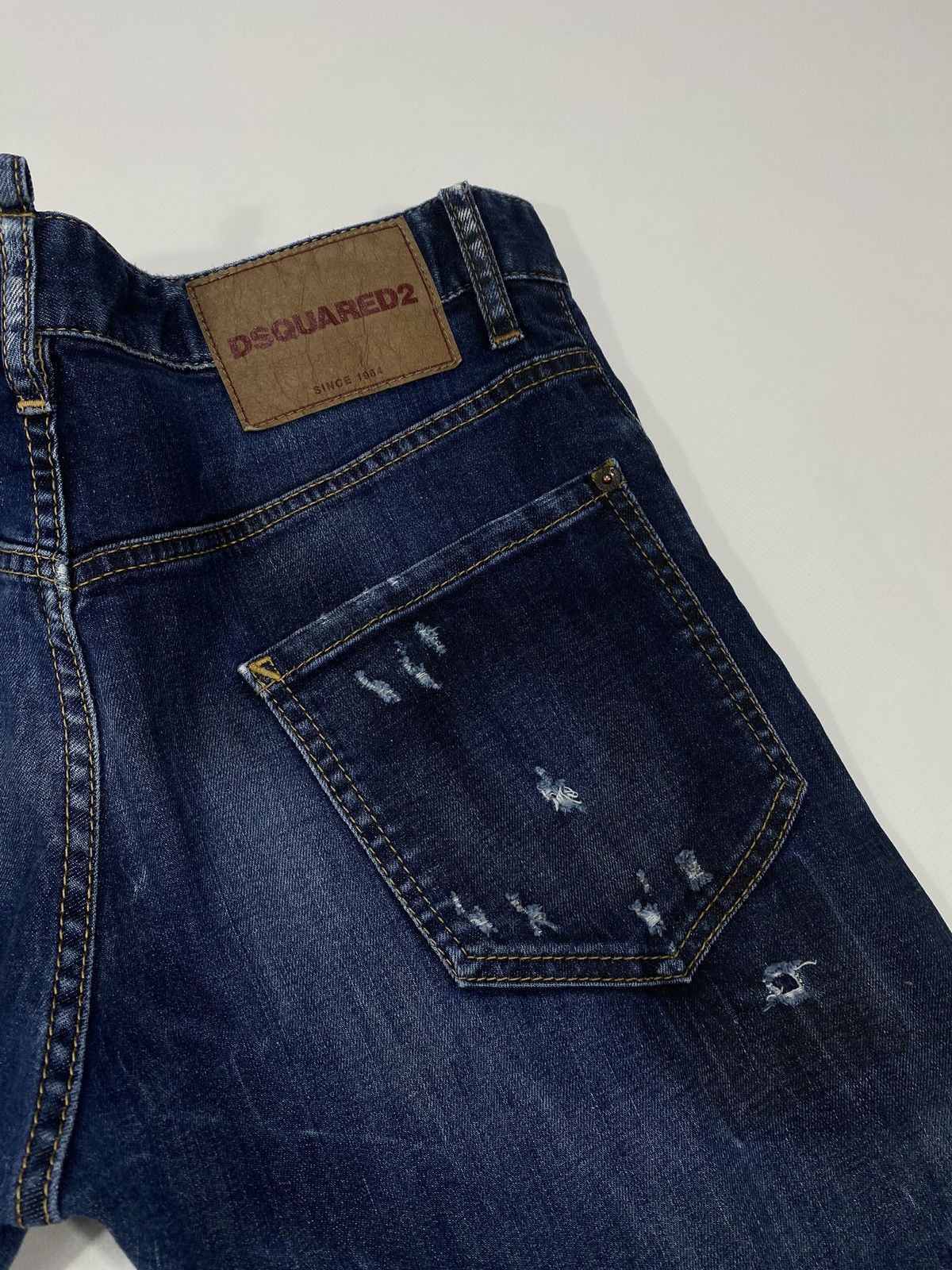 Dsquared2 Dsquared D2 Sexy Twist Jeans Distressed 3D Ripped Pants Size US 32 / EU 48 - 22 Thumbnail