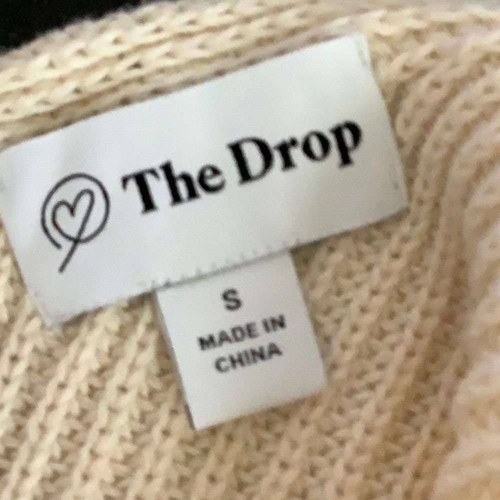 Designer CT1911 The Drop Ribbed Cream Sweater Tank S Size S / US 4 / IT 40 - 5 Thumbnail