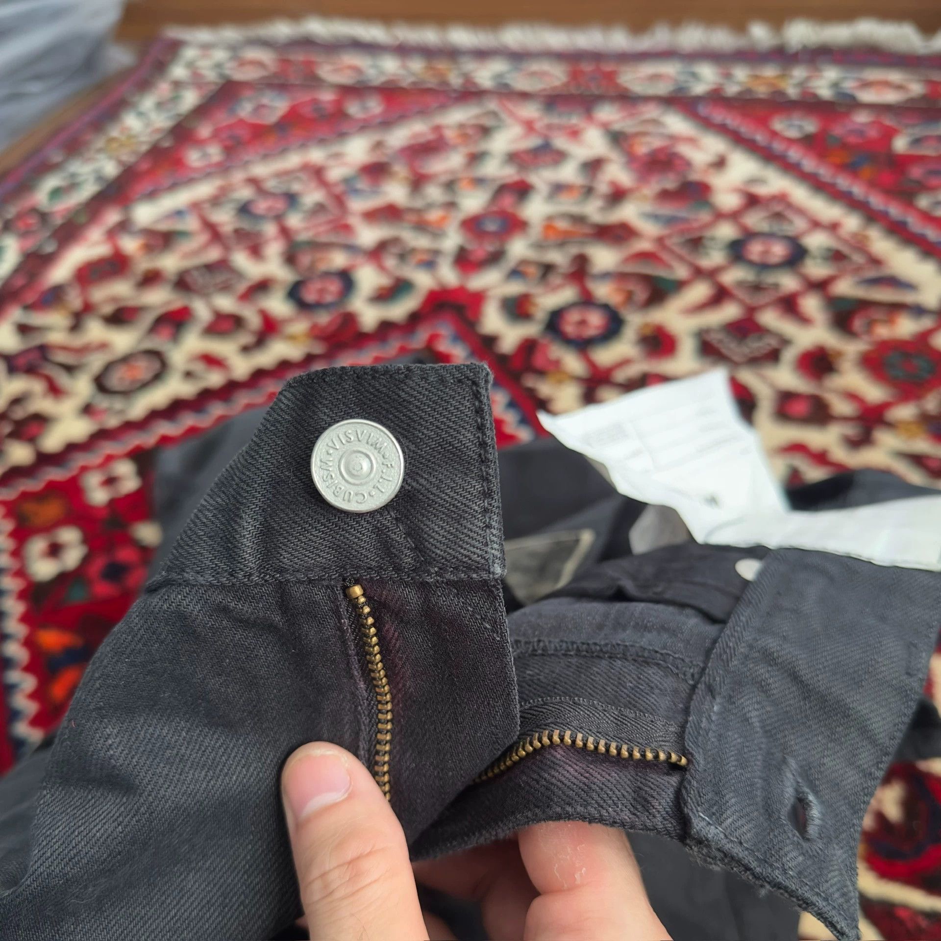 Visvim Visvim 20ss 12D17 W34L30 Black Destroyed Journeyman Dye Size US 34 / EU 50 - 9 Thumbnail