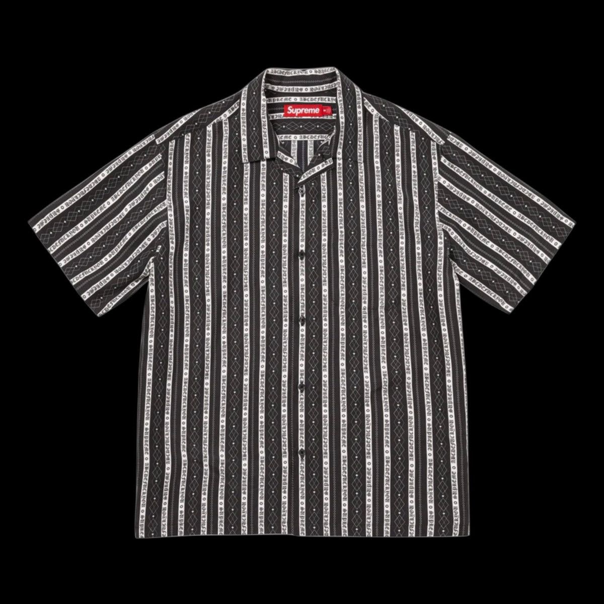 Supreme Cane Silk Shirt | Grailed