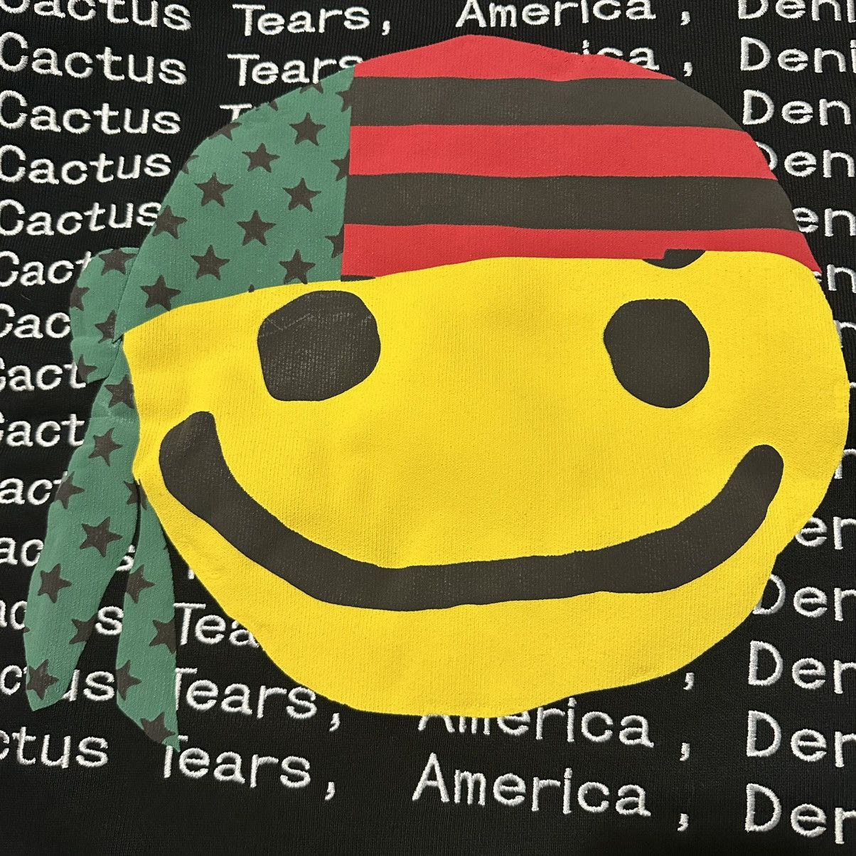 Cactus Plant Flea Market × DENIM TEARS Denim Tears Cactus Tears Hoodie Black Size US XL / EU 56 / 4 - 3 Thumbnail