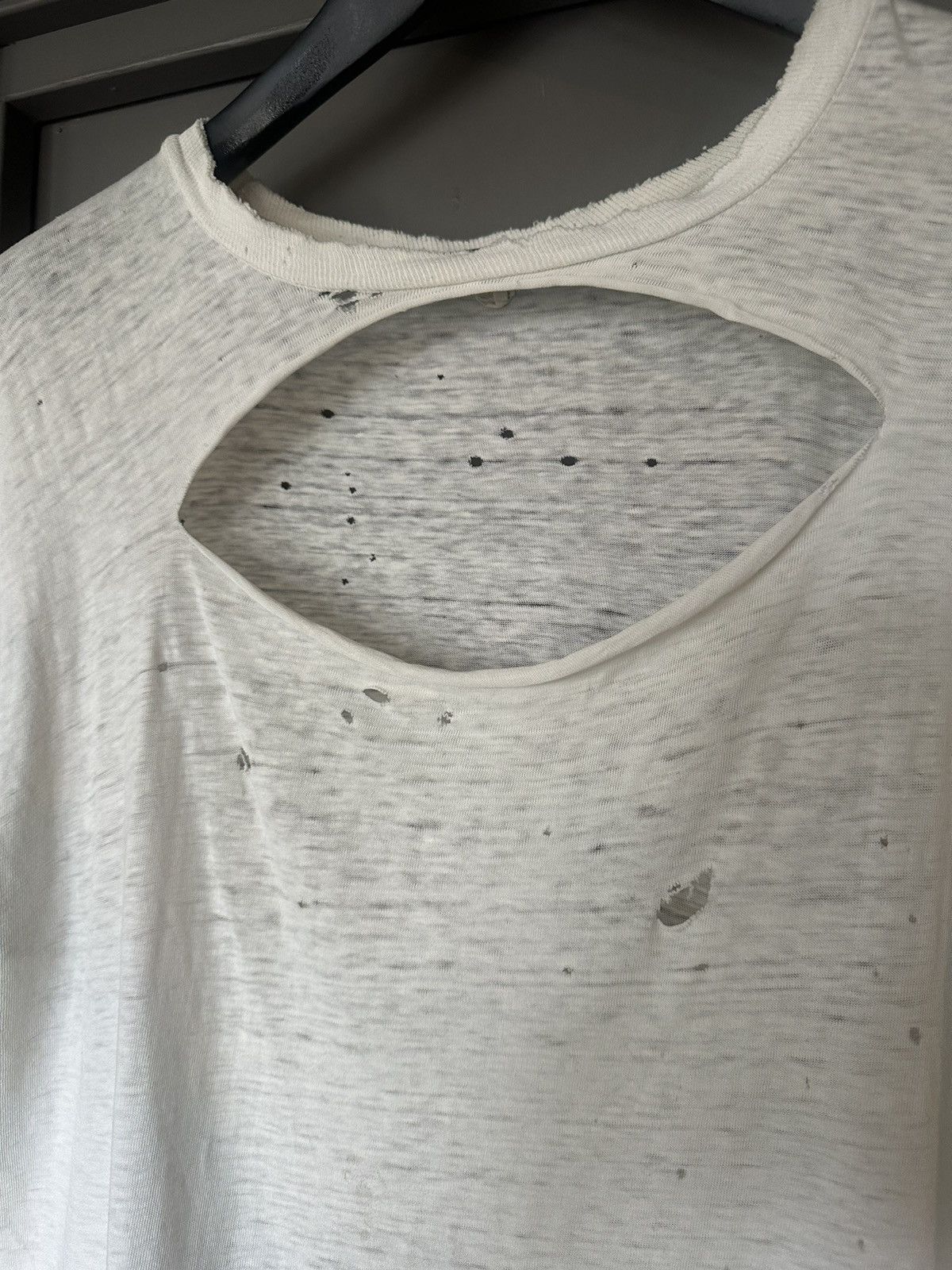 Vintage 50’s thrashed/shredded single stitch tee Size US L / EU 52-54 / 3 - 3 Thumbnail