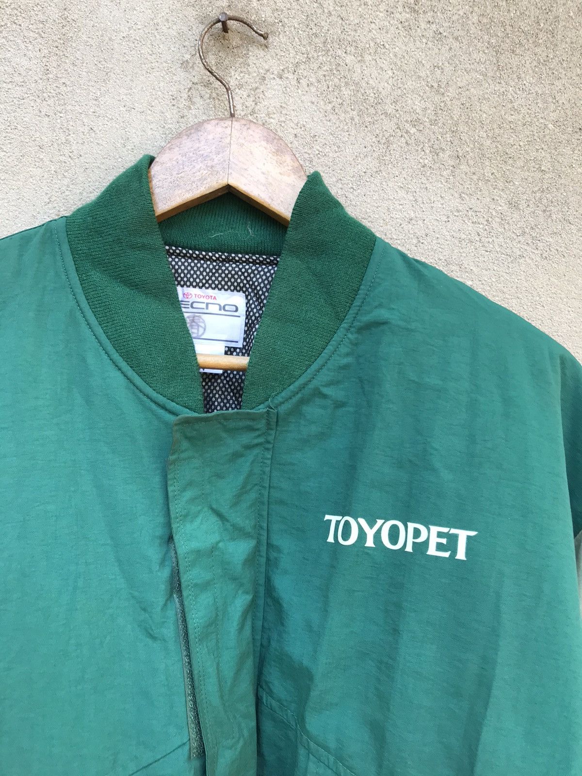 Japanese Brand RARE VINTAGE TOYOTA TECNO TOYOPET BOMBER JACKET RACING Size US L / EU 52-54 / 3 - 8 Thumbnail