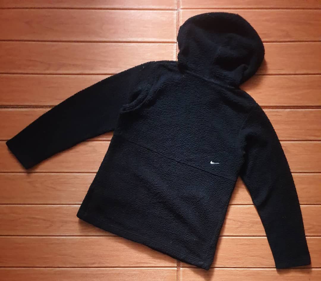Nike Nike just do black colour fleece Sweater Size M / US 6-8 / IT 42-44 - 8 Thumbnail