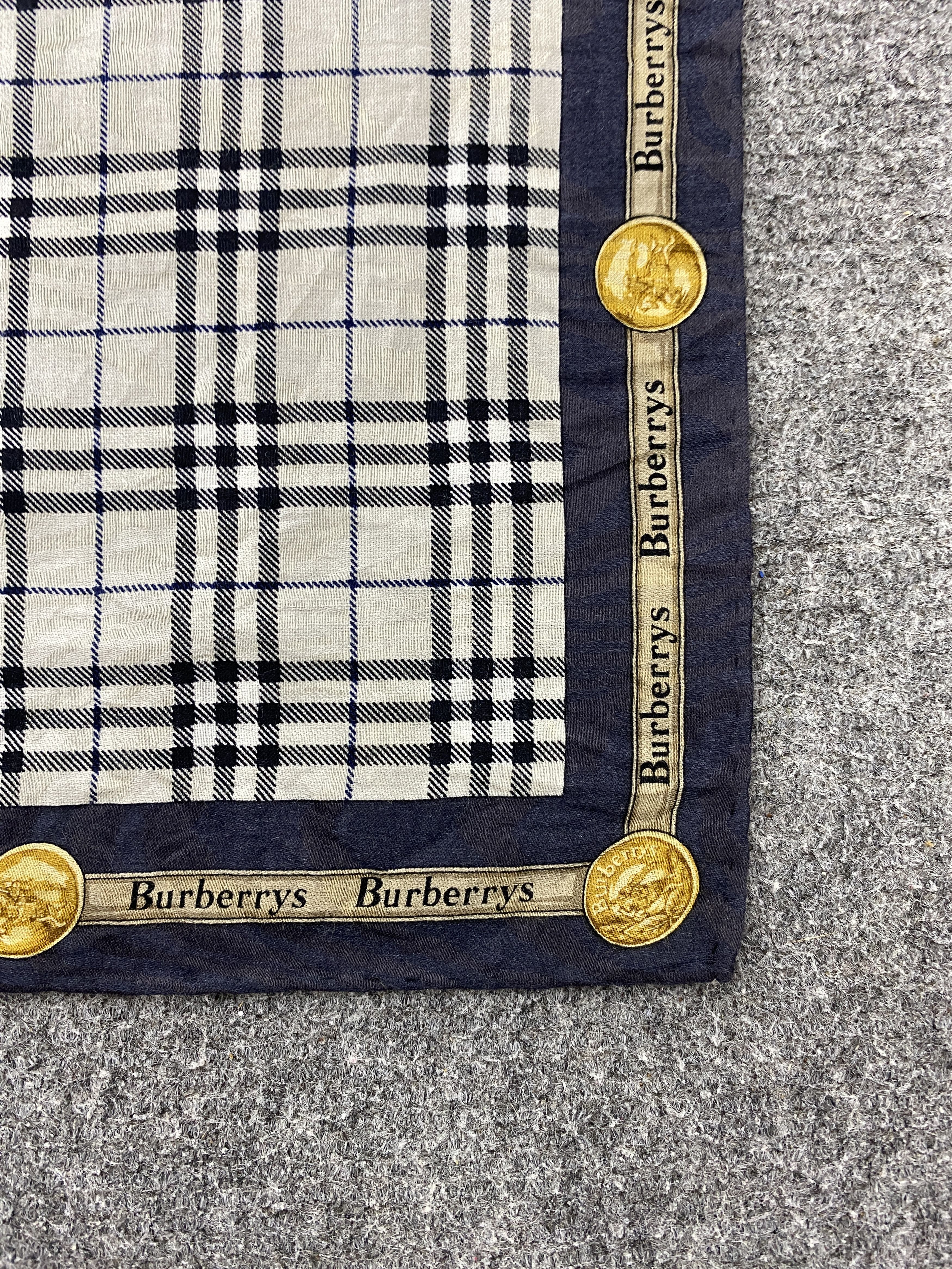Burberry Vintage Burberry Handkerchief / Neckerchief HKC0926 Size ONE SIZE - 5 Thumbnail