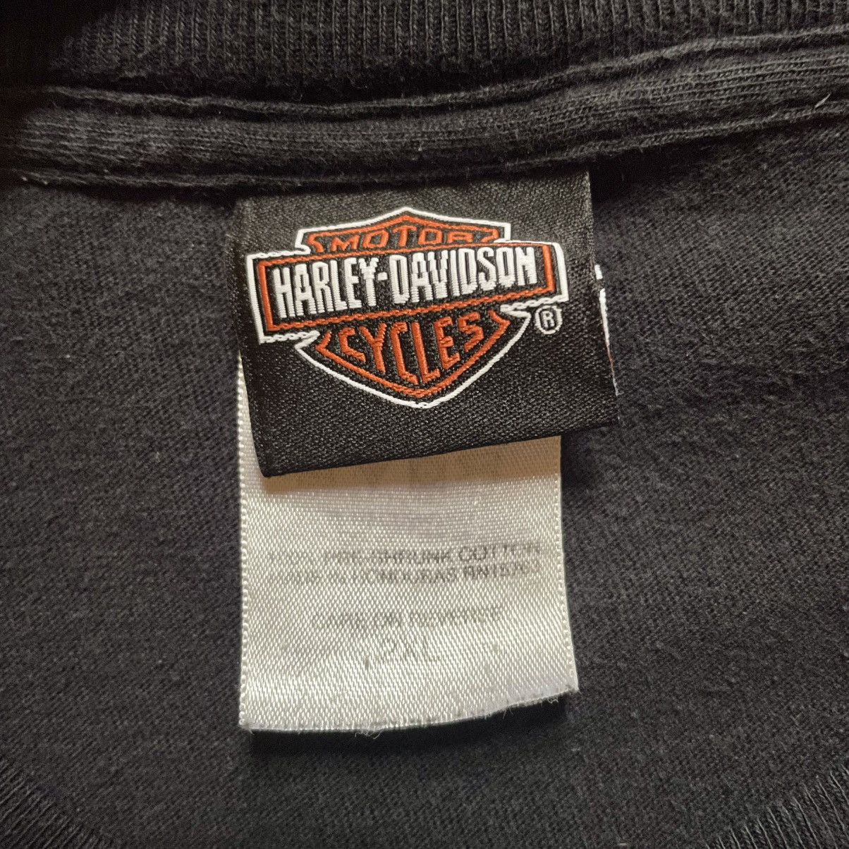 Hanes Vintage Harley Davidson Double Sided Skull Tee Size US XXL / EU 58 / 5 - 6 Thumbnail