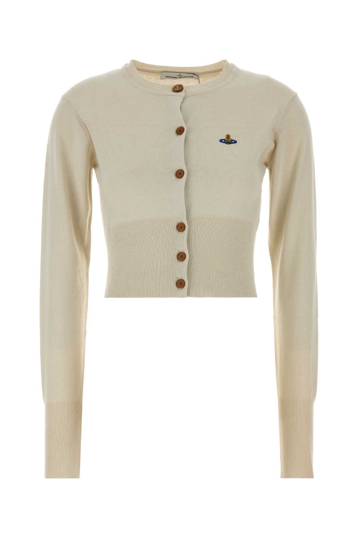 Sand Cotton Blend Bea Cardigan, Women's (Size M)