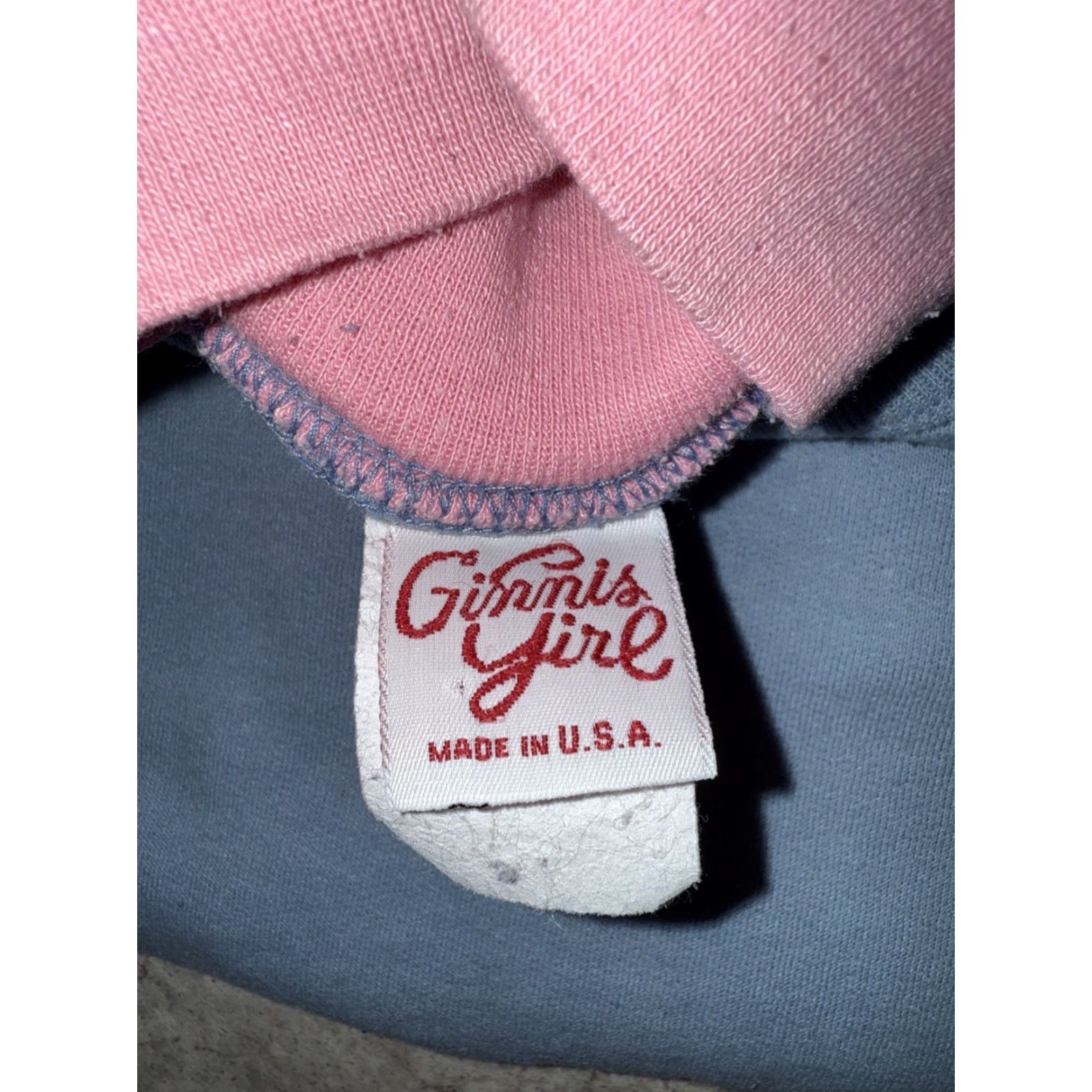 Vintage VINTAGE Ginnis Girls Sweatshirt Women's XL Light Blue Embroidered Floral 90s Grannycore Pullover Cotton Polyester Fleece Heavyweight Regular Size XL / US 12-14 / IT 48-50 - 6 Thumbnail