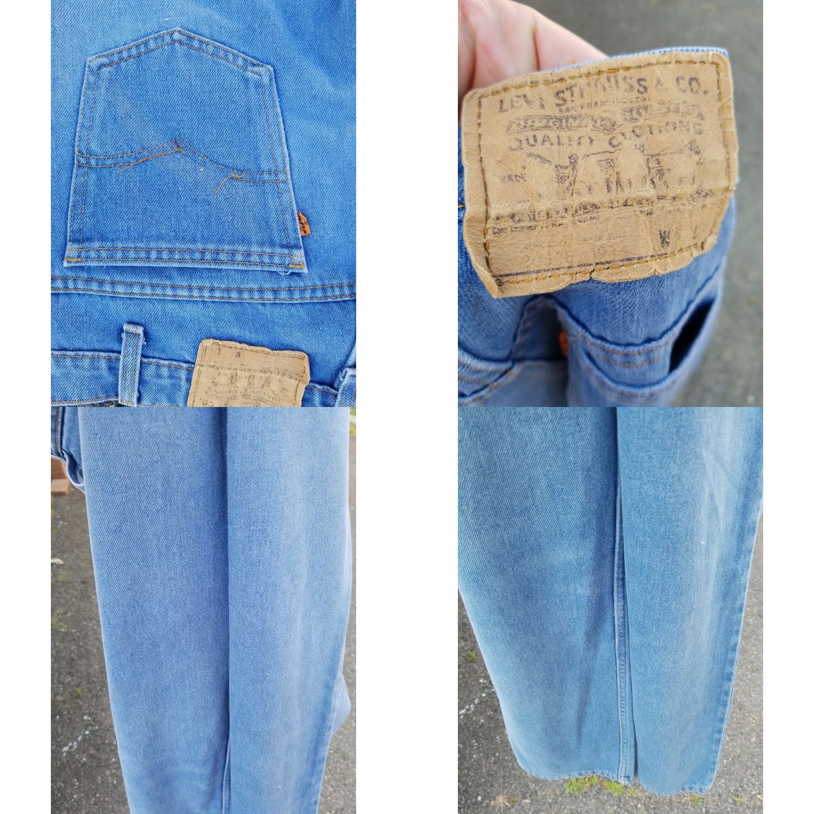 Levi's VINTAGE Levi's Orange Tab 20508 0914 Blue Jeans USA Made 34x34 Mom Cut Denim Jeans Men Regular 34in Inseam 34in Size US 34 / EU 50 - 9 Thumbnail