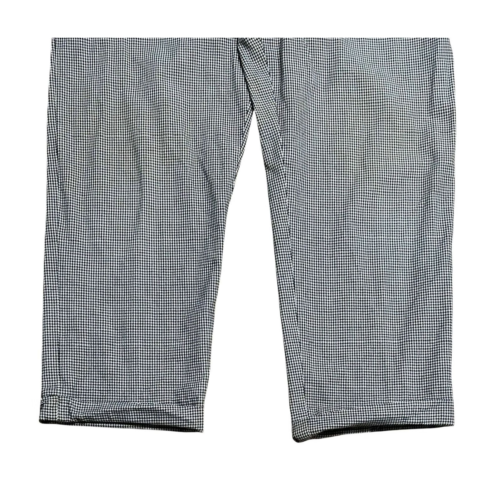 Vintage VINTAGE Mister Guy Black & White Checkered Pants Men 38 Trousers Pleated Dress Pants Regular Men’s Size US 38 / EU 54 - 5 Thumbnail