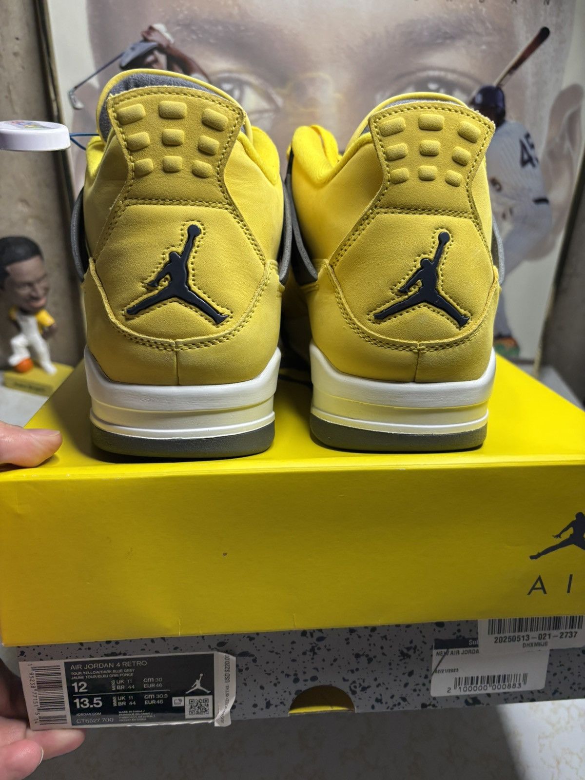 Jordan Brand Air Jordan 4 Retro “lightning” Size US 12 / EU 45 - 7 Thumbnail