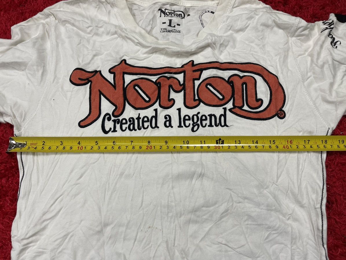Norton Norton Motorcycles Long Sleeve Tshirt Size US L / EU 52-54 / 3 - 5 Thumbnail