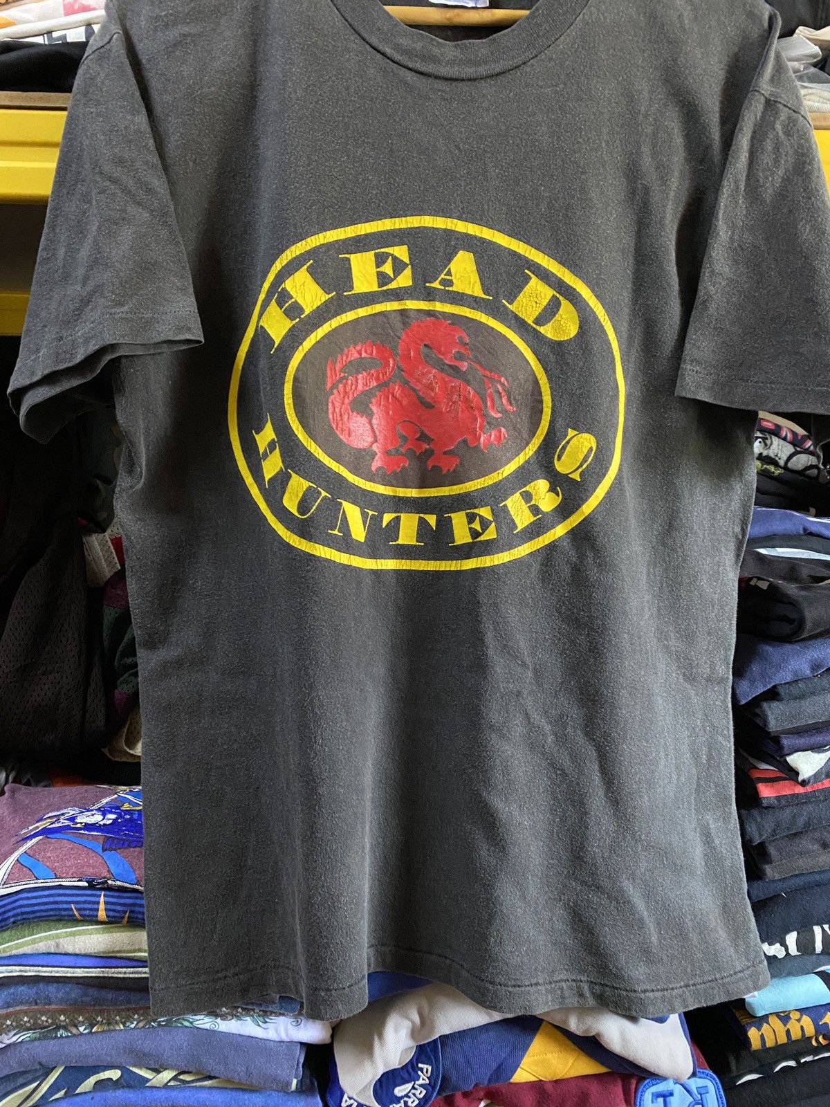Vintage Vintage 90s Brooklyn Head Hunters Rap Hiphop OG made USA Size US L / EU 52-54 / 3 - 5 Thumbnail