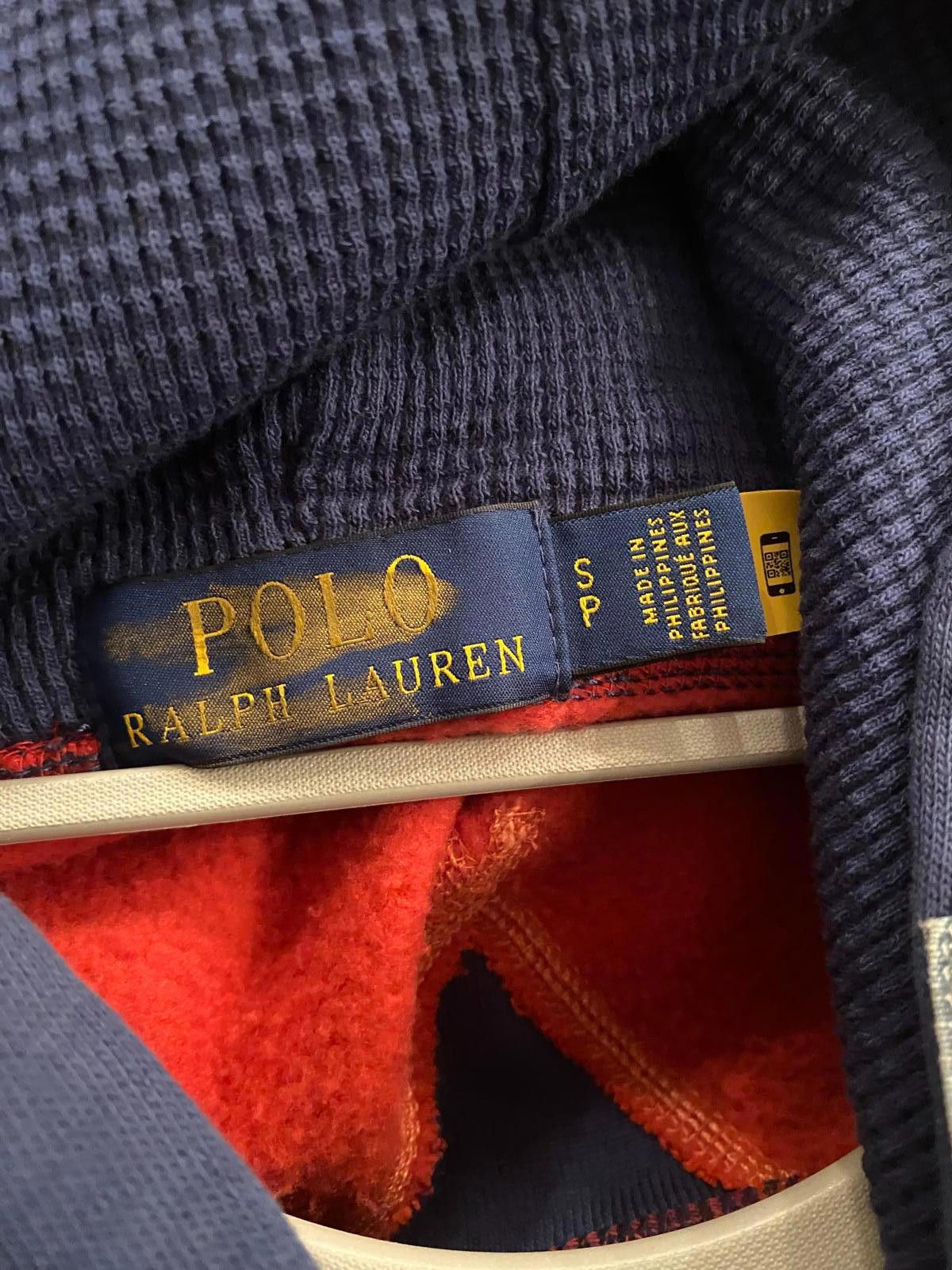 Polo Ralph Lauren Polo Ralph Lauren Bandana Patchwork Fleece Hoodie Pocket S Size US S / EU 44-46 / 1 - 7 Thumbnail