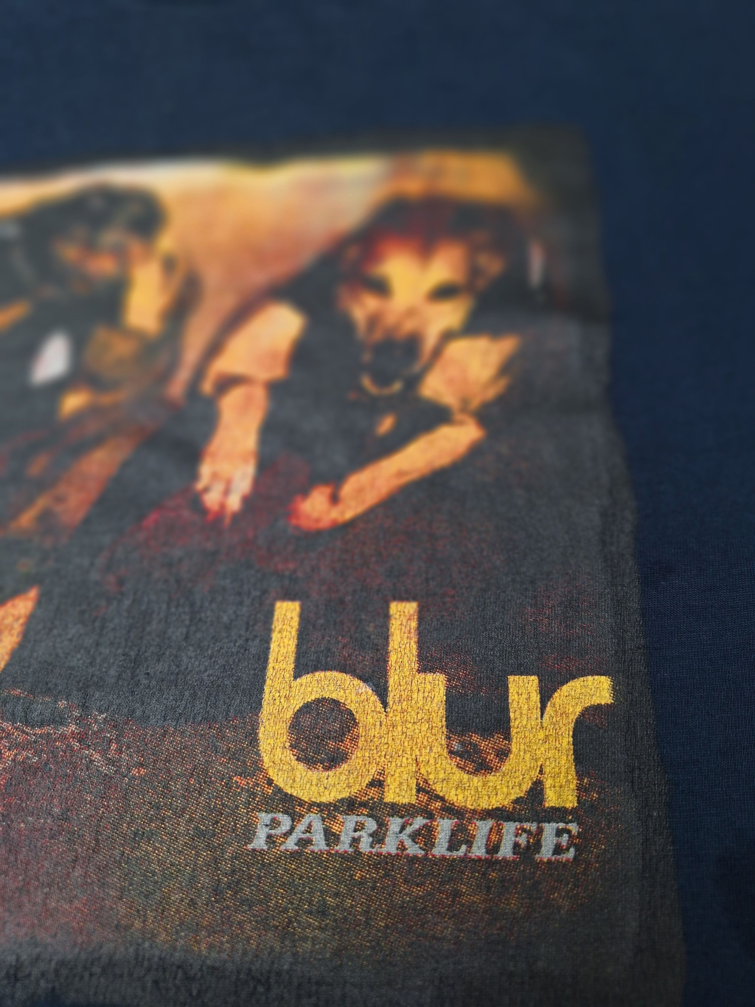 Vintage 🔥RARE🔥 Vintage 90s blur parklife album tee not korn ride Size US L / EU 52-54 / 3 - 3 Thumbnail