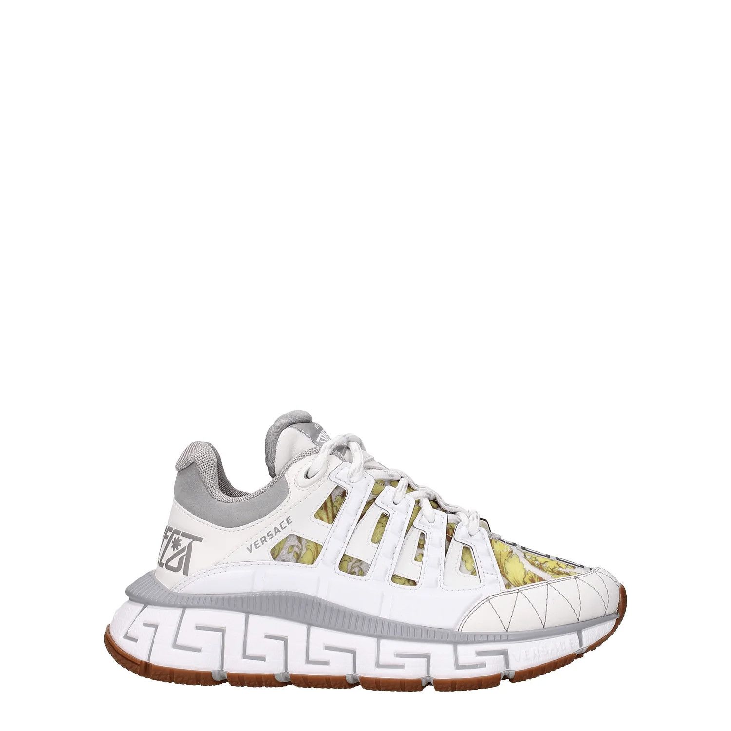 ob1o1e0125 Leather Low-Top Sneakers in Multicolor