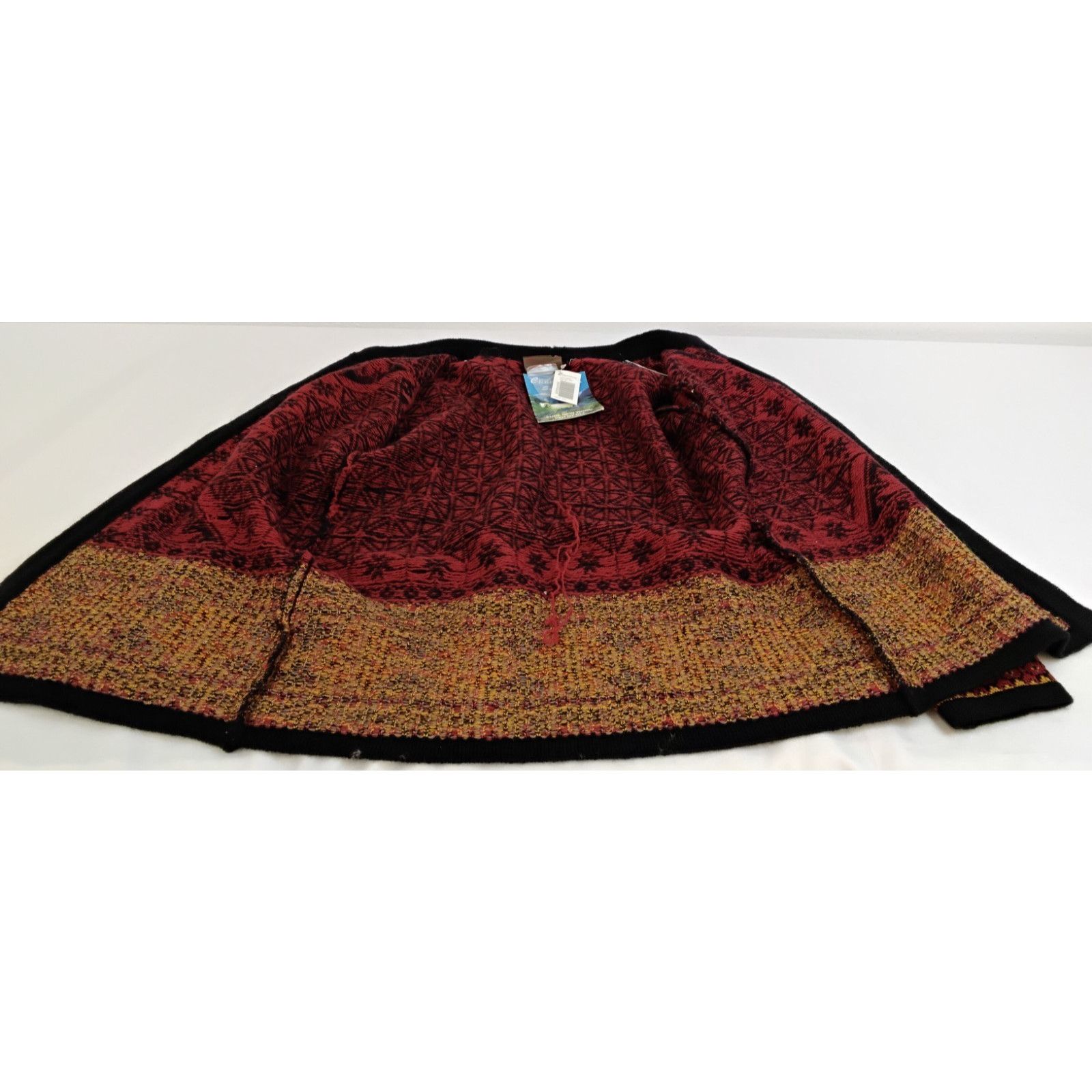 Other Christiania Sweaters Cardigan Women M Red Fair Isle NWT VTG Size M / US 6-8 / IT 42-44 - 7 Thumbnail