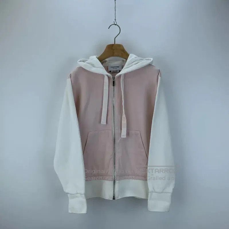 Thom Browne Thom Browne Women's Pink Cotton Jacket . Size XXS / US 00 / IT 34 - 1 Thumbnail