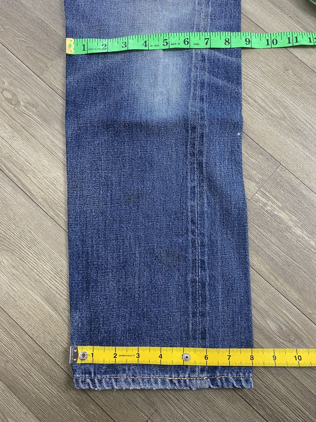 Denime Vintage Denime Japan Selvedge Distressed Baggy Blue Jeans Size US 31 - 19 Thumbnail