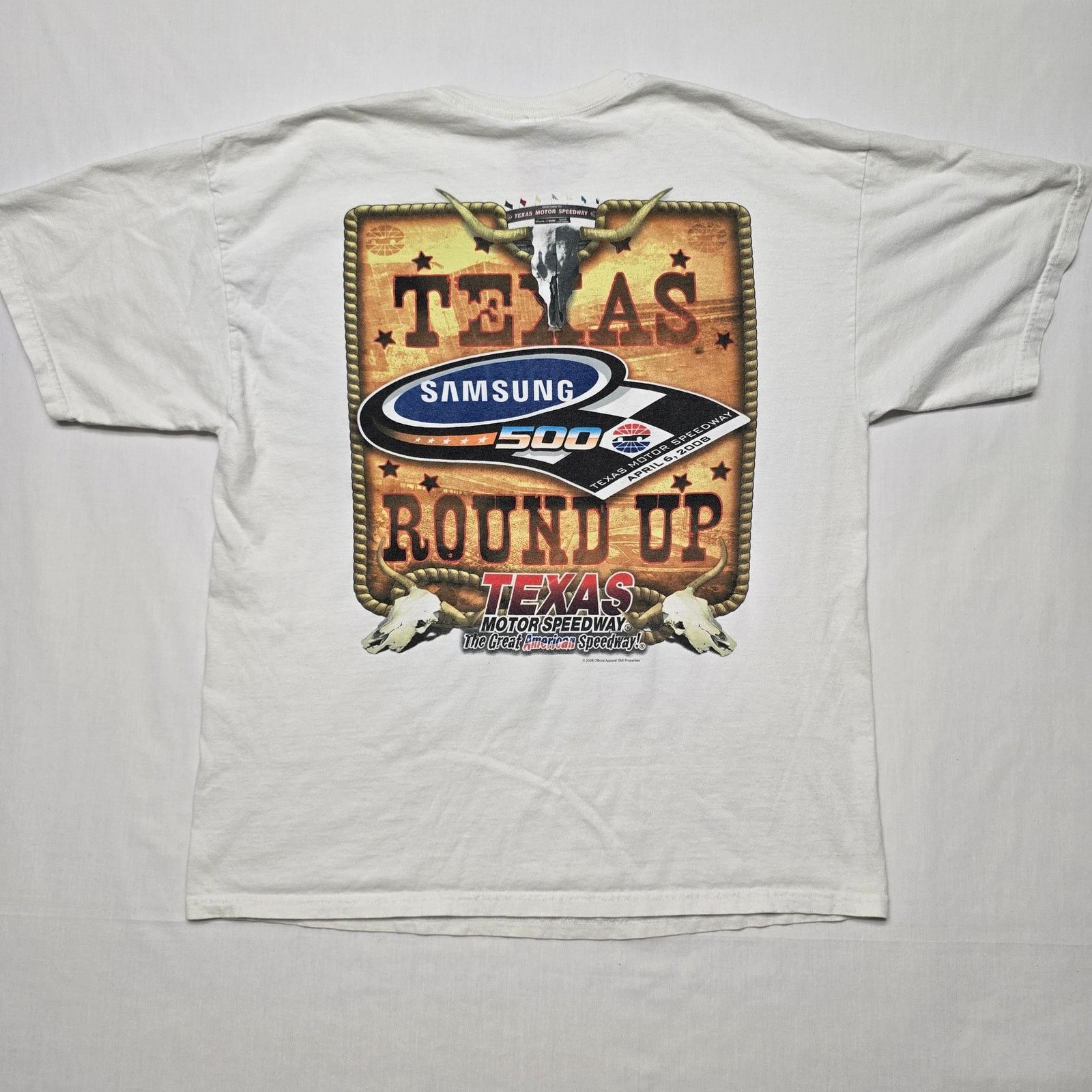 Vintage Vintage Texas Nascar Shirt Samsung 500 Mile Rodeo XL Tee Size US XL / EU 56 / 4 - 7 Thumbnail