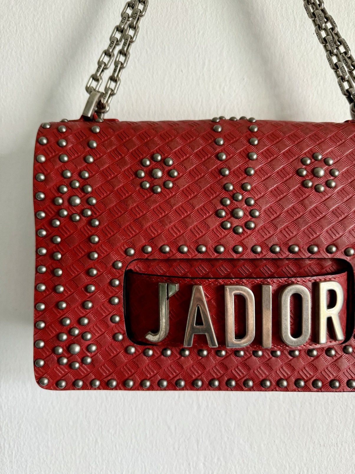 Dior Christian Dior J'Adior Flap Bag studded calfskin leather Size ONE SIZE - 4 Thumbnail