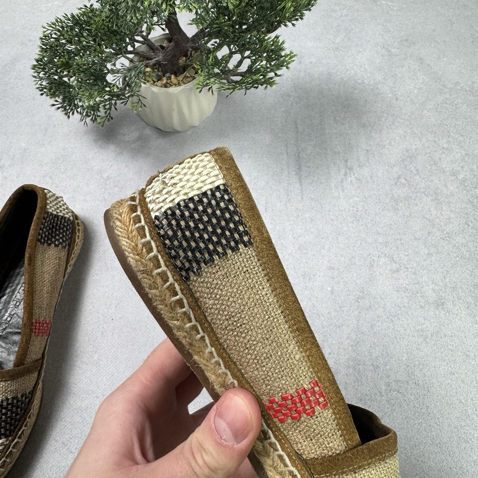 Burberry Burberry Espadrille Womens Check Size 35 US 5 Size US 5 / IT 35 - 17 Thumbnail