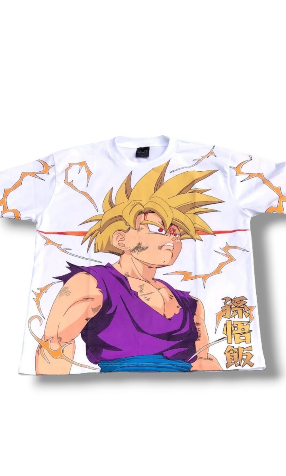 image of Vintage Gohan in White, Men's (Size XL)