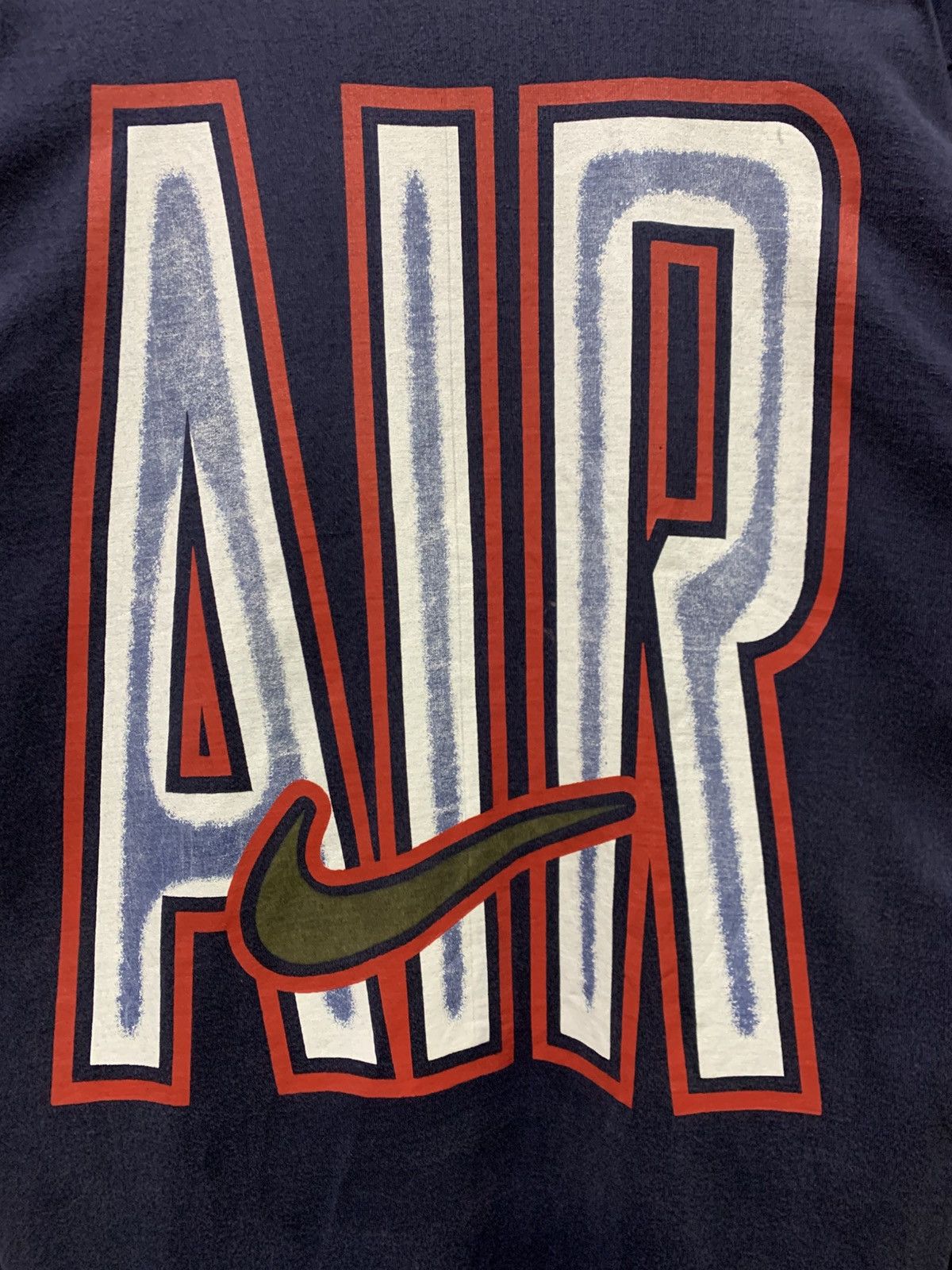Nike Vintage 90s Nike Big Air Backshot- Tee -L Size US L / EU 52-54 / 3 - 3 Thumbnail