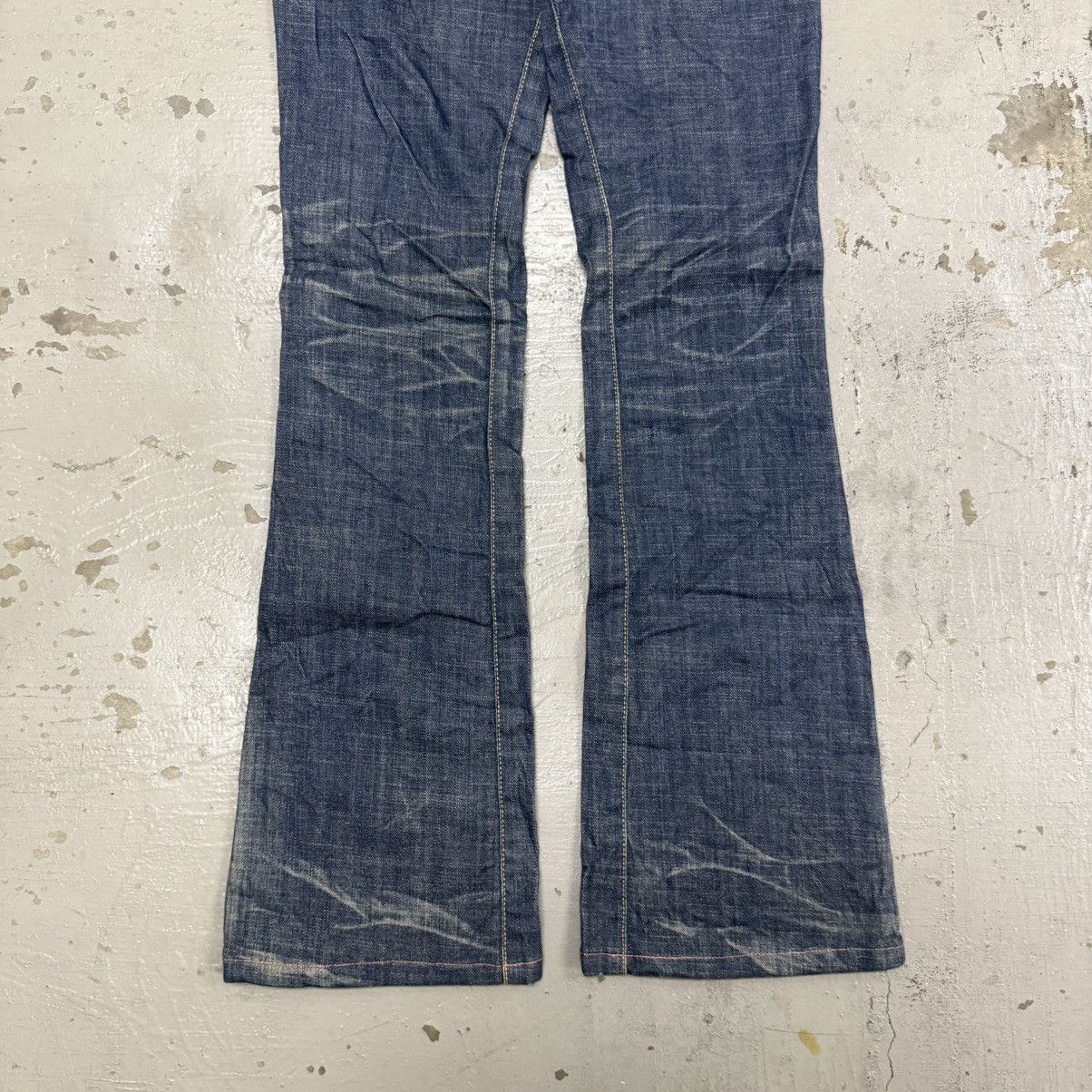 Hedi Slimane Denim bell bottom slim punk gothic japanese vienus mudwash Size US 30 / EU 46 - 9 Thumbnail