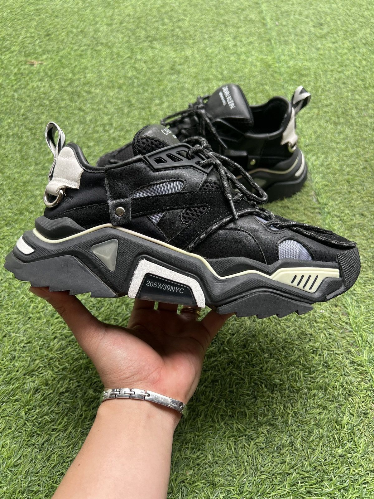 Calvin Klein 205W39NYC (💥RARE) Calvin Klein 205W39NYC Black Sneakers Size US 7 / EU 40 - 1 Thumbnail