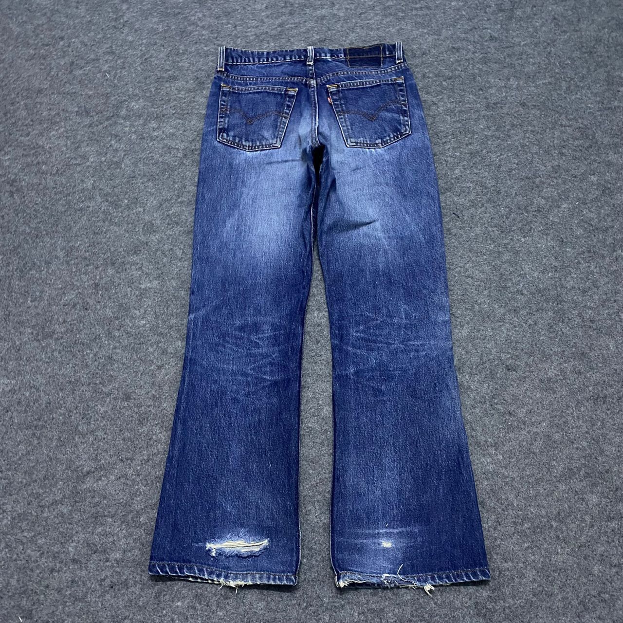 Levi's 💥Flare💥Vintage Levis 501 Distressed denim Size US 30 / EU 46 - 2 Thumbnail
