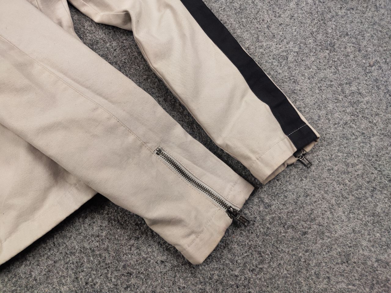 Japanese Brand Vintage Warson Motors Speed Racewear Beige canvas Jacket Size US S / EU 44-46 / 1 - 13 Thumbnail