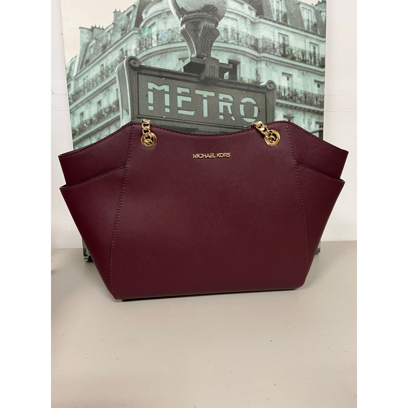 Michael Kors Michael Kors 35T5GTVT3L Jet Set Large Saffiano Leather Bag Size ONE SIZE - 1 Thumbnail
