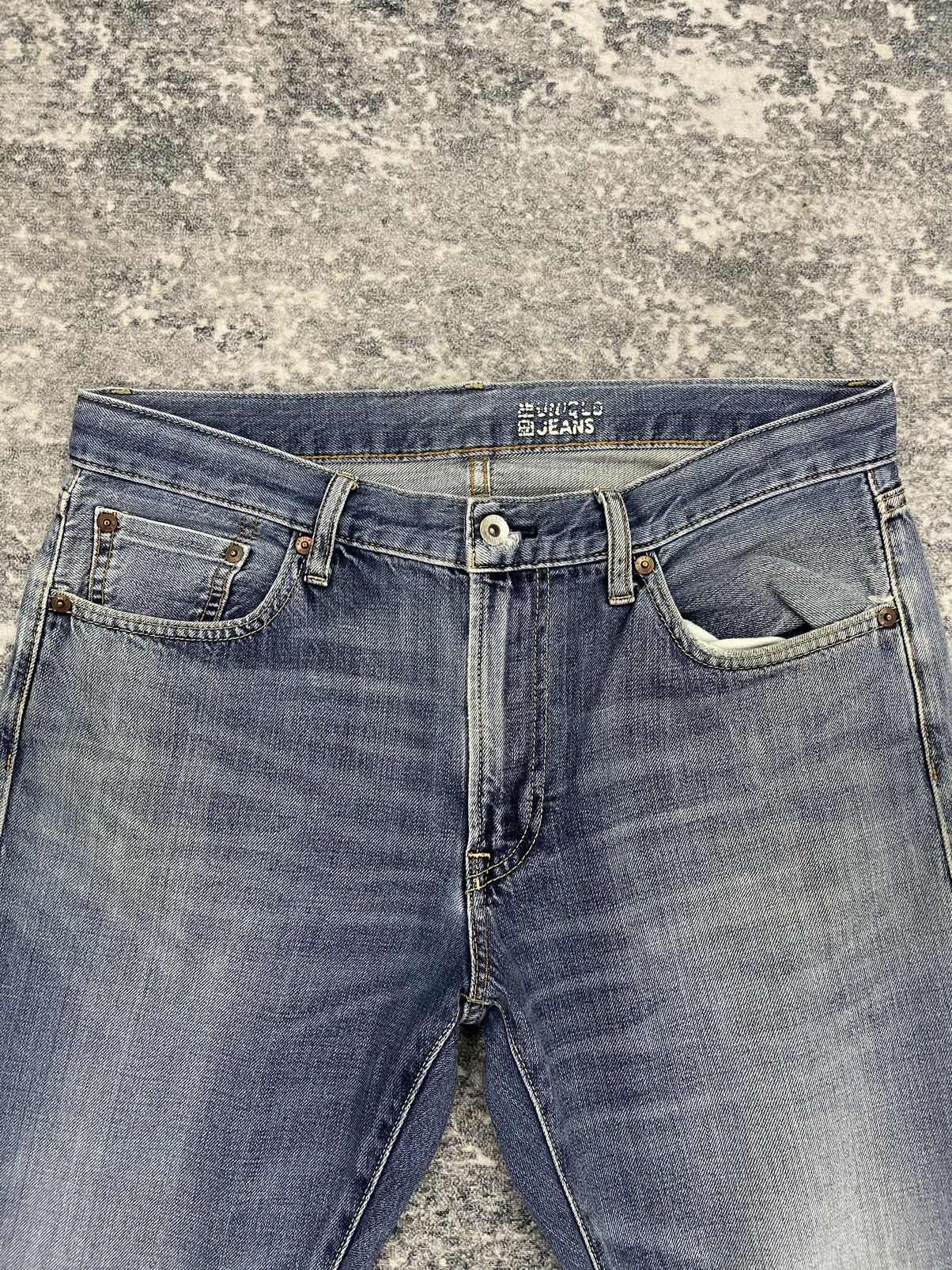 Uniqlo Vintage Uniqlo Jeans Selvedge Regular Fit Size 32 Size US 32 / EU 48 - 3 Thumbnail