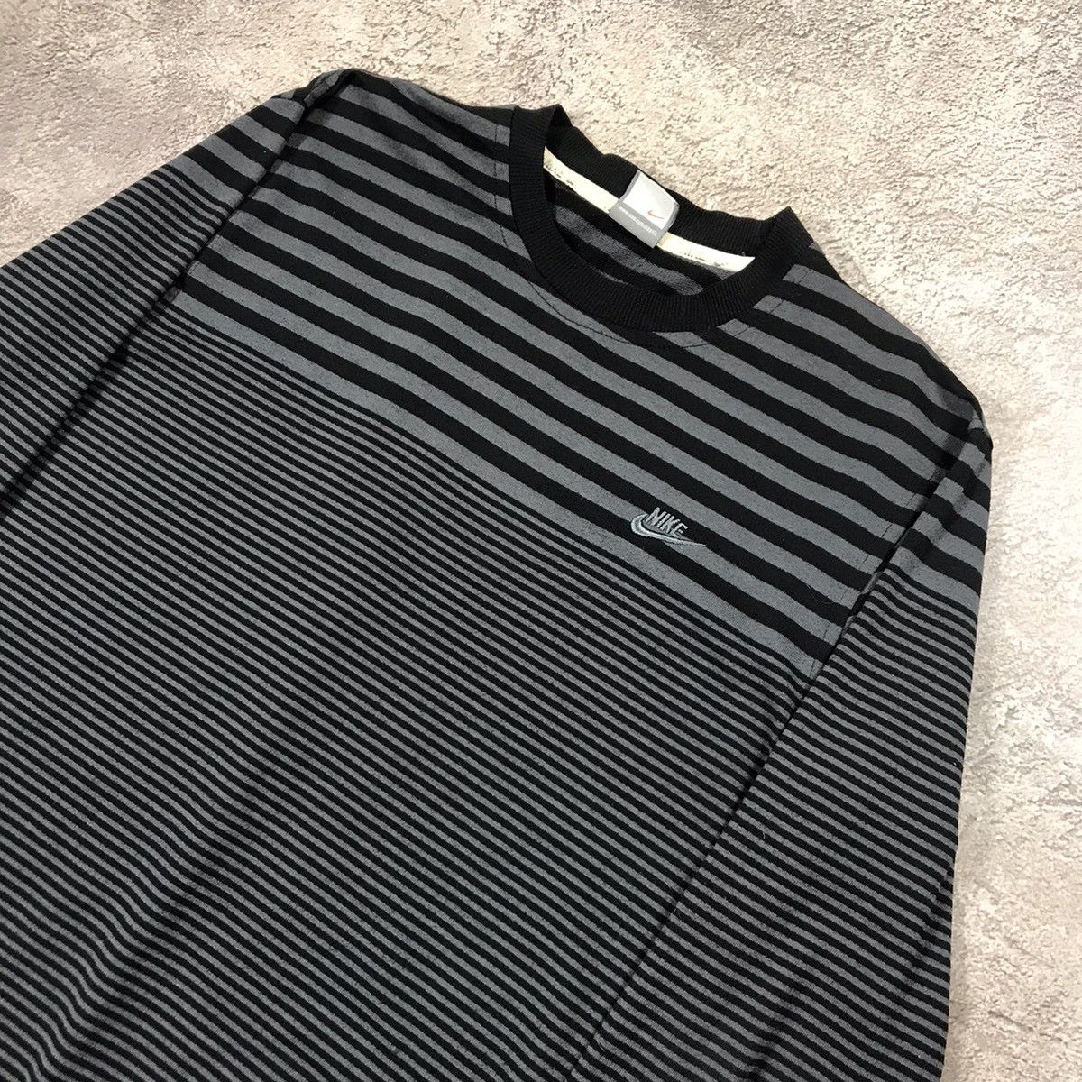 Vintage Vintage Nike Striped Crewneck Sweatshirt Streetwear 90s M Size US M / EU 48-50 / 2 - 4 Thumbnail