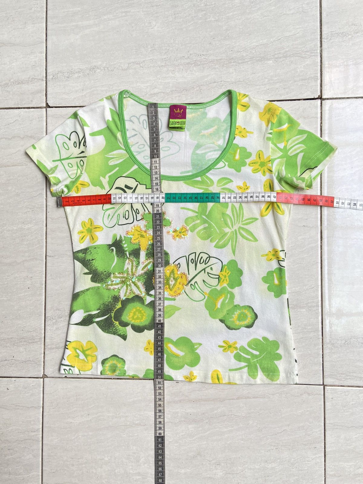 Designer × Jean Paul Gaultier × Seditionaries SAVE THE QUEEN Motive T-shirt Size XS / US 0-2 / IT 36-38 - 6 Thumbnail