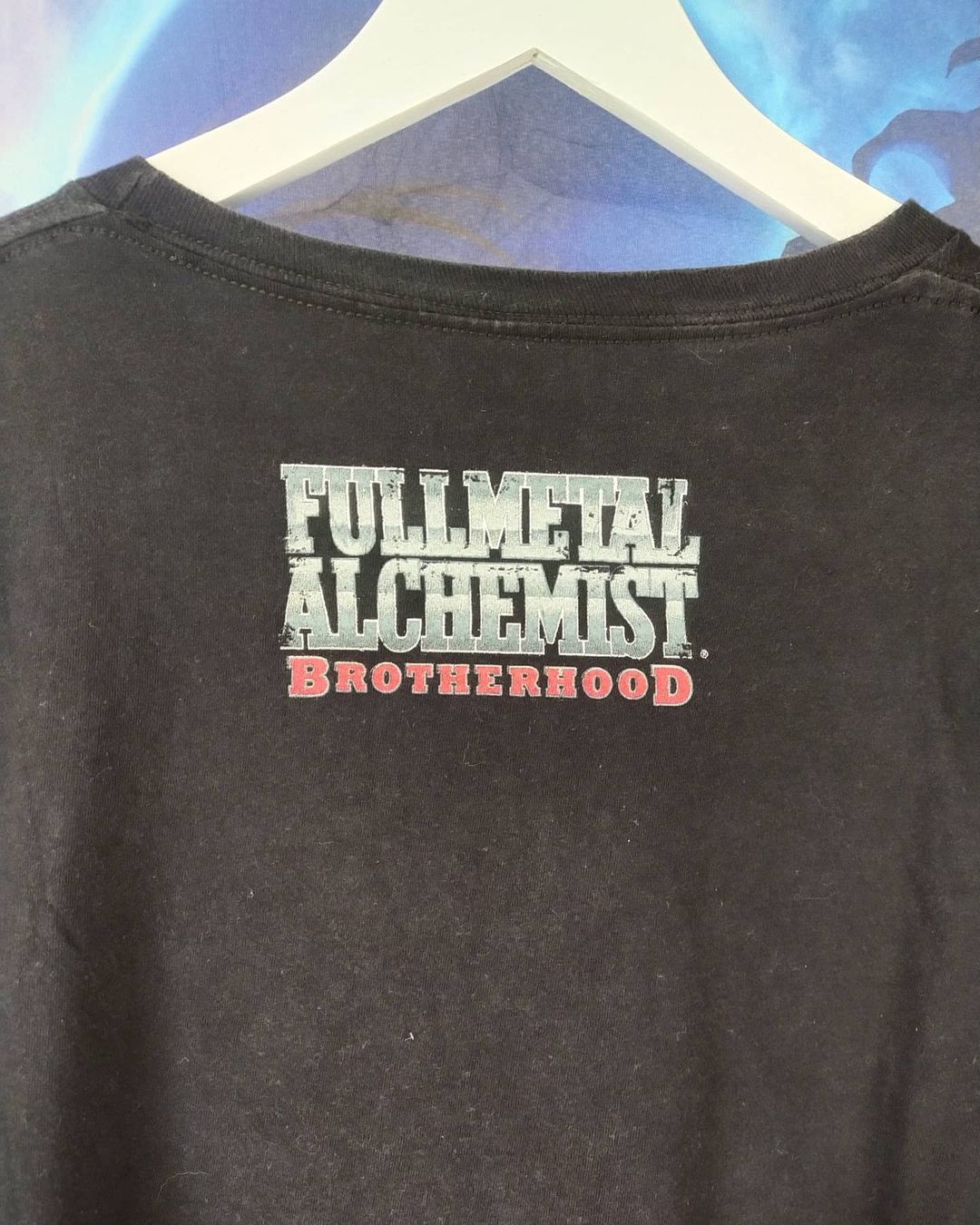 Anime Fullmetal Alchemist Brotherhood Logo Black Tees Anime Size US XXL / EU 58 / 5 - 3 Thumbnail