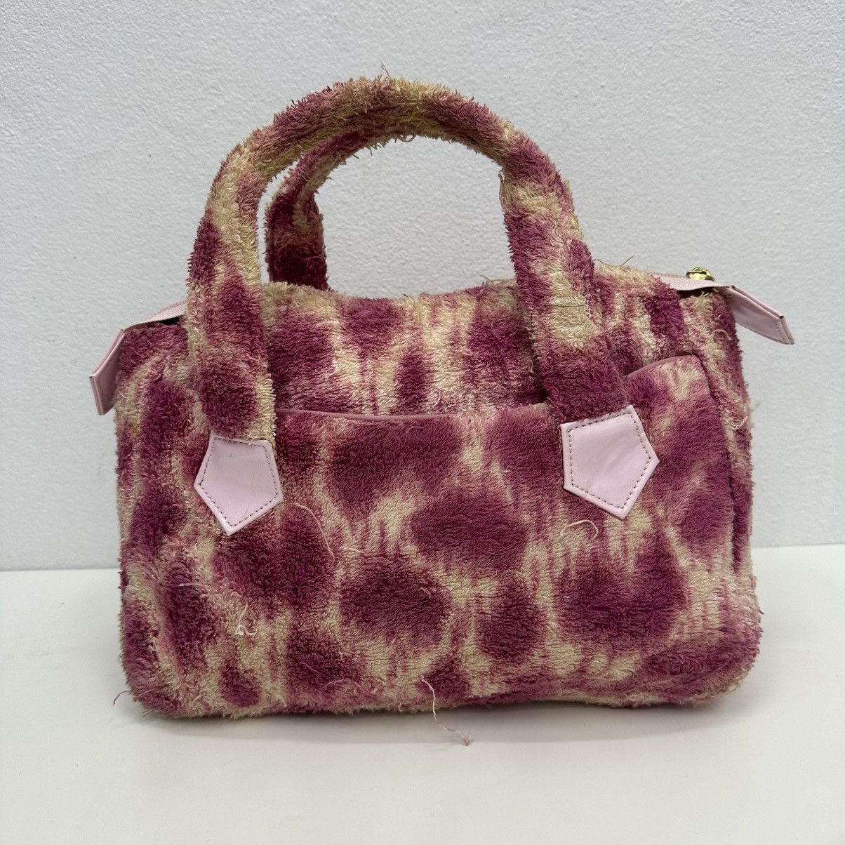 Vivienne Westwood ‼️YES‼️ AUTH. VIVIENNE WESTWOOD TIE DYE TERRY CLOTH CARRY BAG Size ONE SIZE - 6 Thumbnail