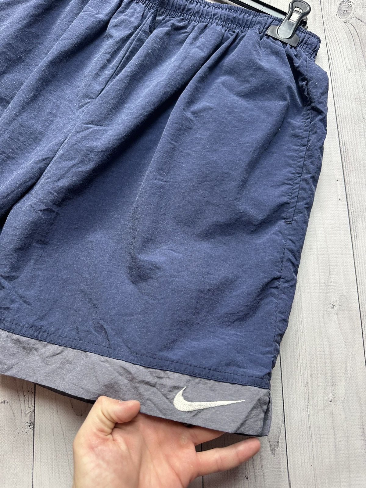 Nike × Vintage Vintage Nike shorts logo size L Size US 34 / EU 50 - 3 Thumbnail