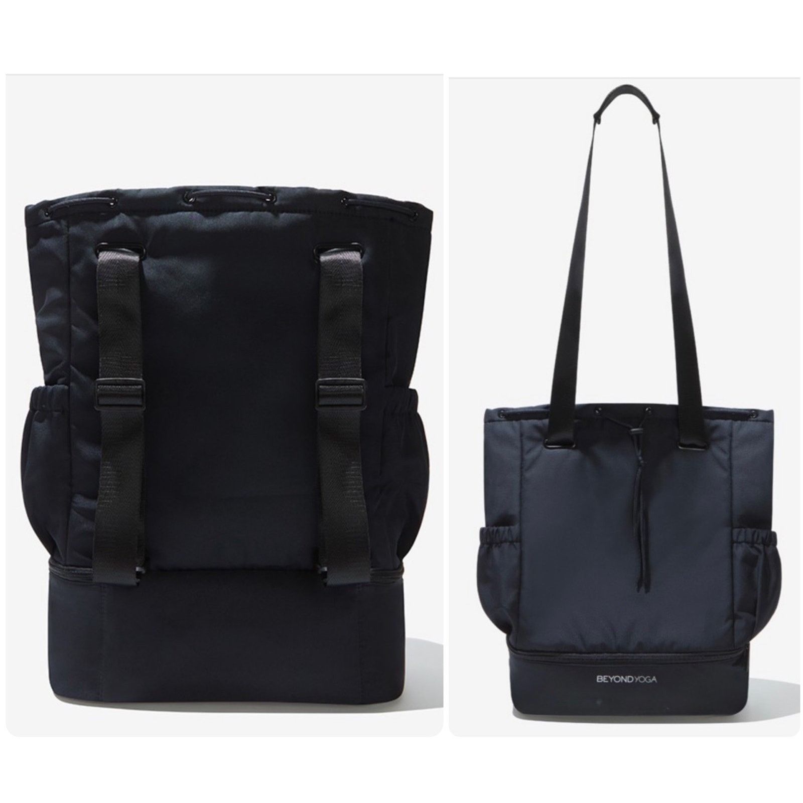 Beyond Yoga BEYONG YOGA Convertible Backpack Drawstring Tote Gym Bag Size ONE SIZE - 1 Thumbnail