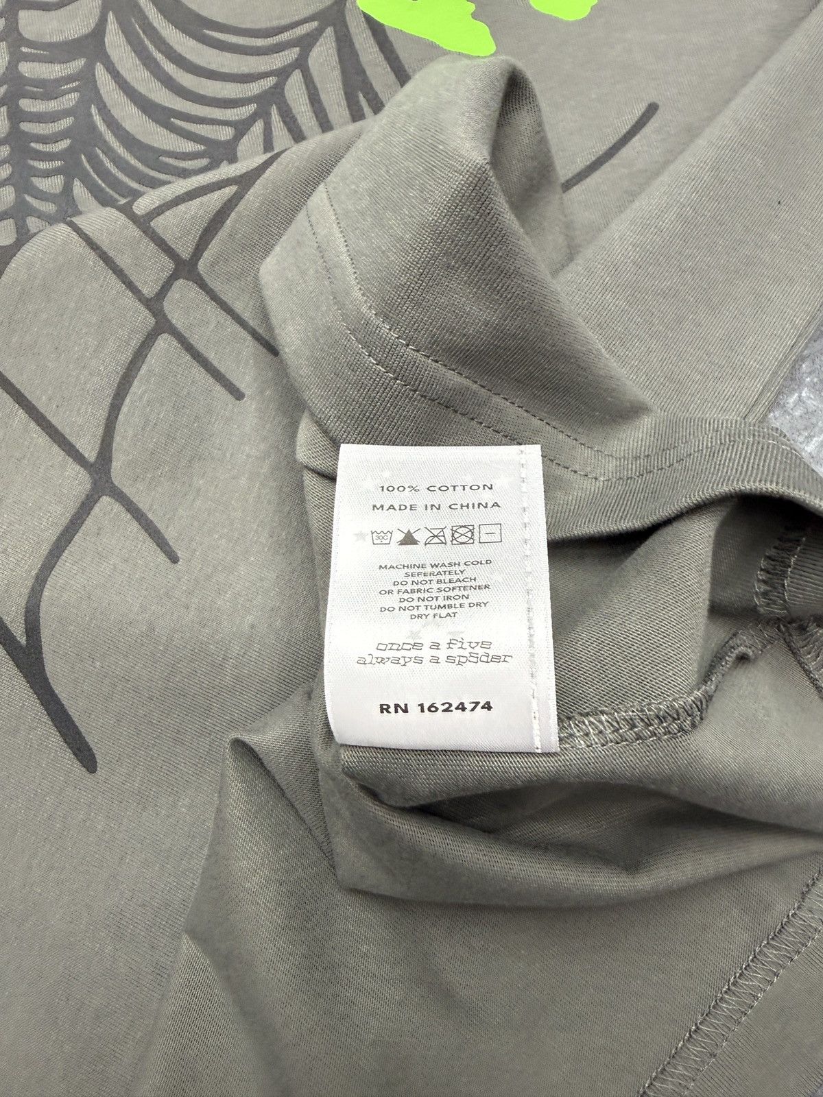 Sp5der Sp5der OG Web V2 T-Shirt Size US S / EU 44-46 / 1 - 5 Thumbnail