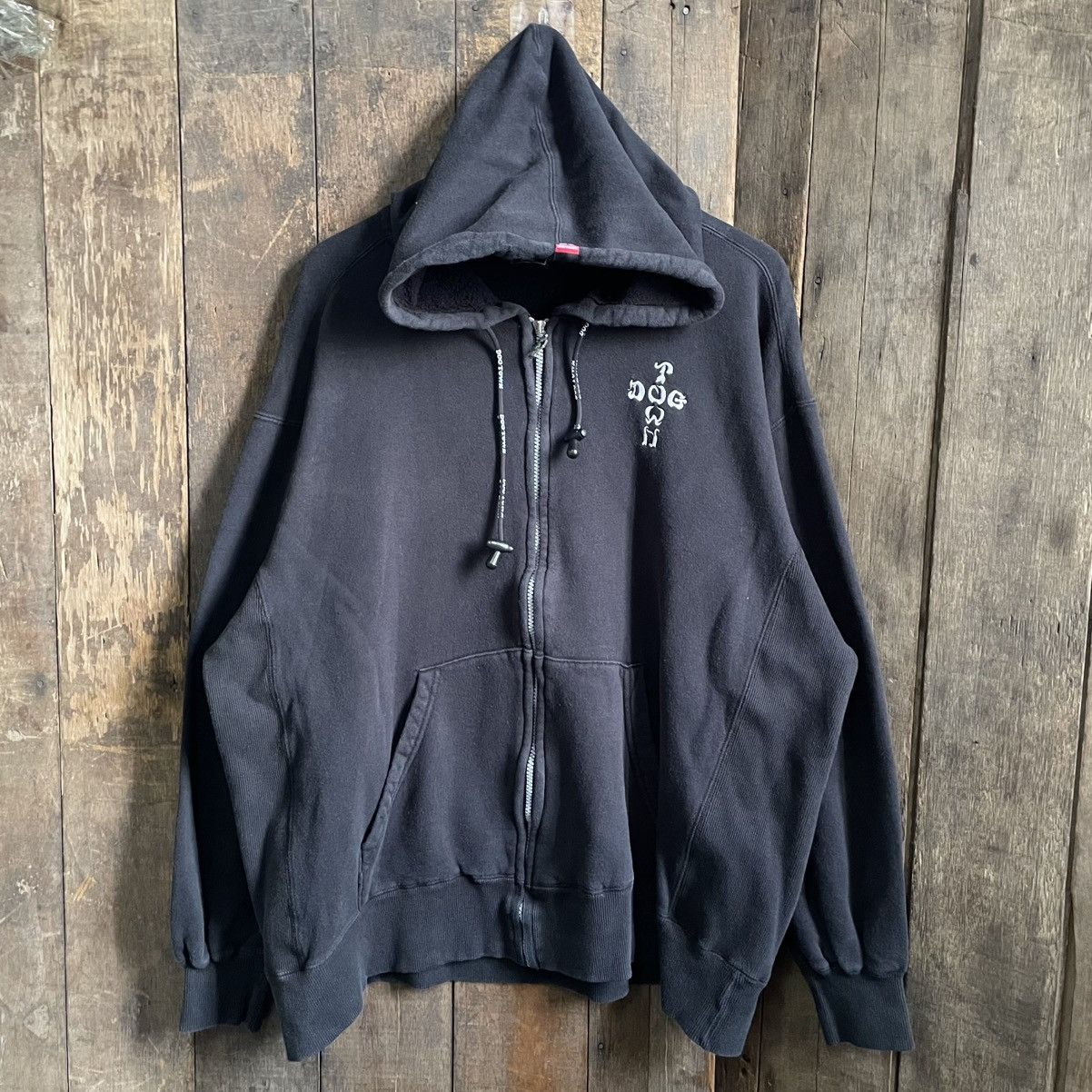Dogtown × Japanese Brand DogTown Big Logo Hoodie Size US XL / EU 56 / 4 - 2 Thumbnail
