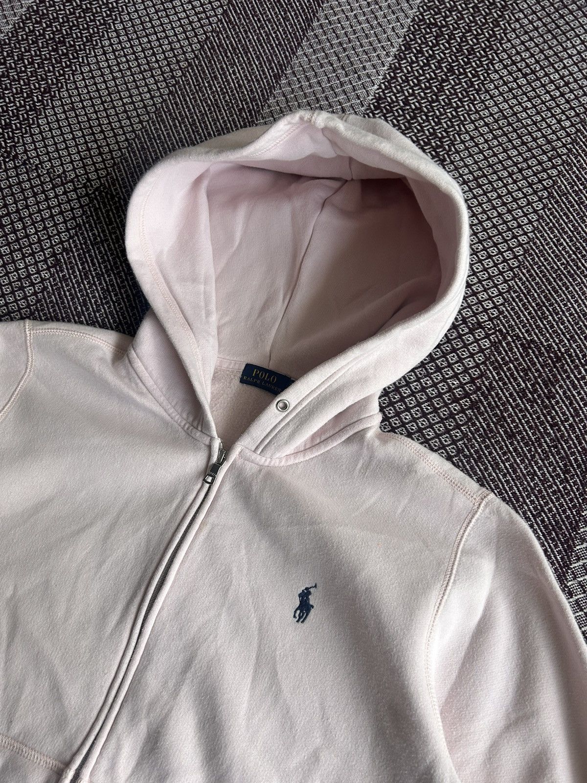 Polo Ralph Lauren Polo Ralph Lauren Zip Pink Hoodie Unisex Streetwear Size M Size US M / EU 48-50 / 2 - 5 Thumbnail