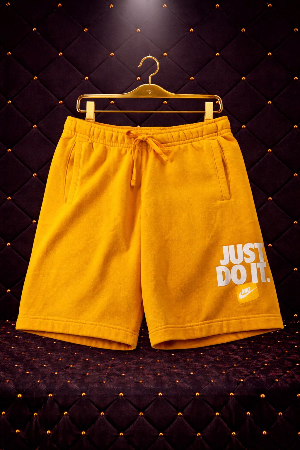 Nike NIKE JUST DO IT SPELLOUT FLEECE SWEAT SHORTS Size US 32 / EU 48 - 1 Preview