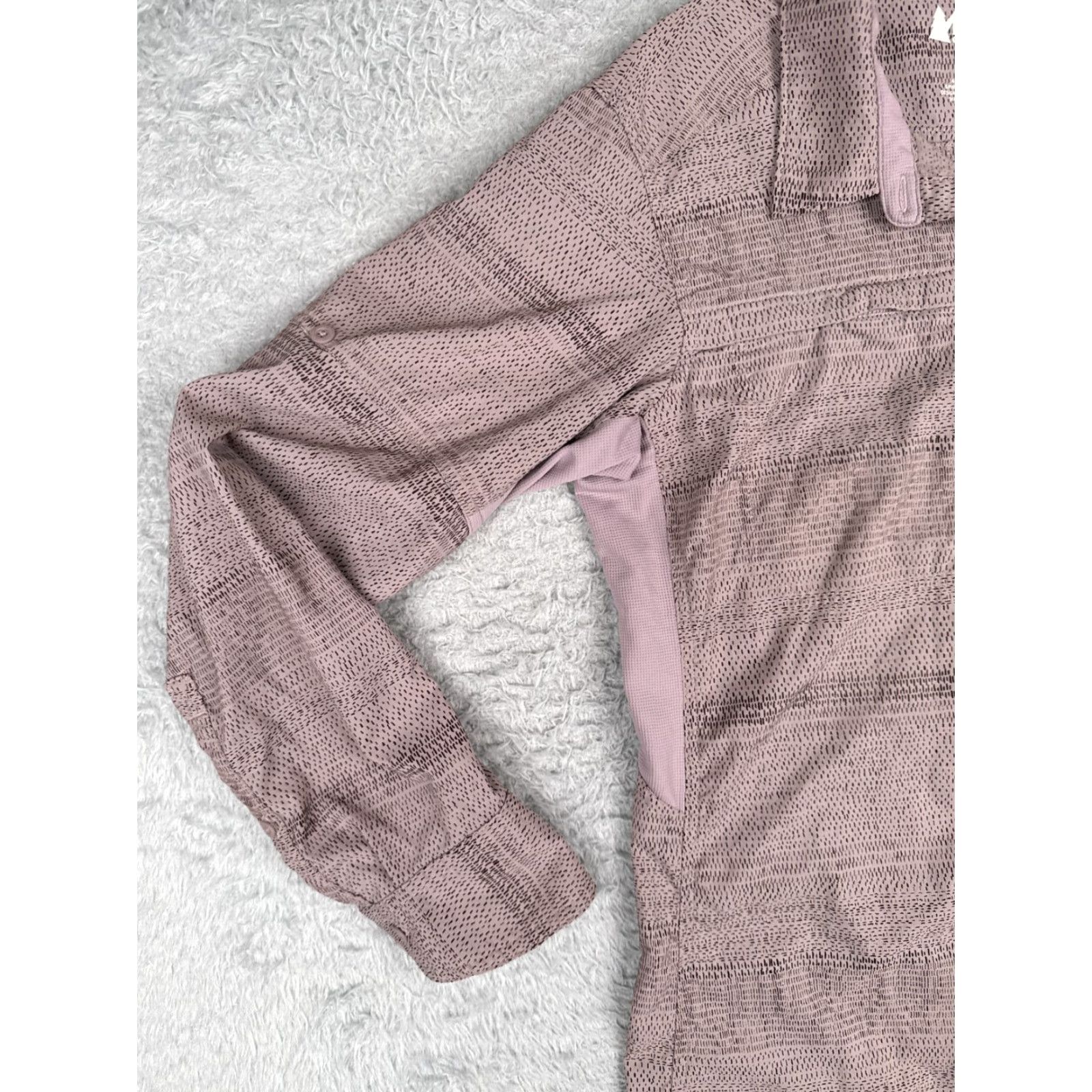 Vintage REI Coop Shirt Women Small Pink Button Up Long Sleeve Cotton Fish Angler Hike Size S / US 4 / IT 40 - 3 Thumbnail