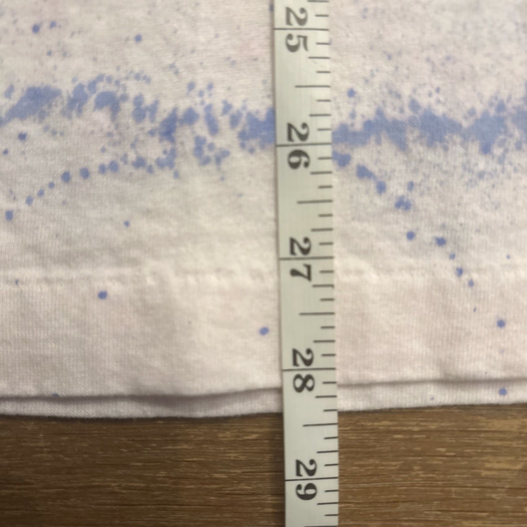 Fruit Of The Loom VINTAGE Fruit of the Loom T-Shirt Size L Men Pink Paint Splatter 90s Art Stitch Crew Neck EUC Size US L / EU 52-54 / 3 - 6 Thumbnail