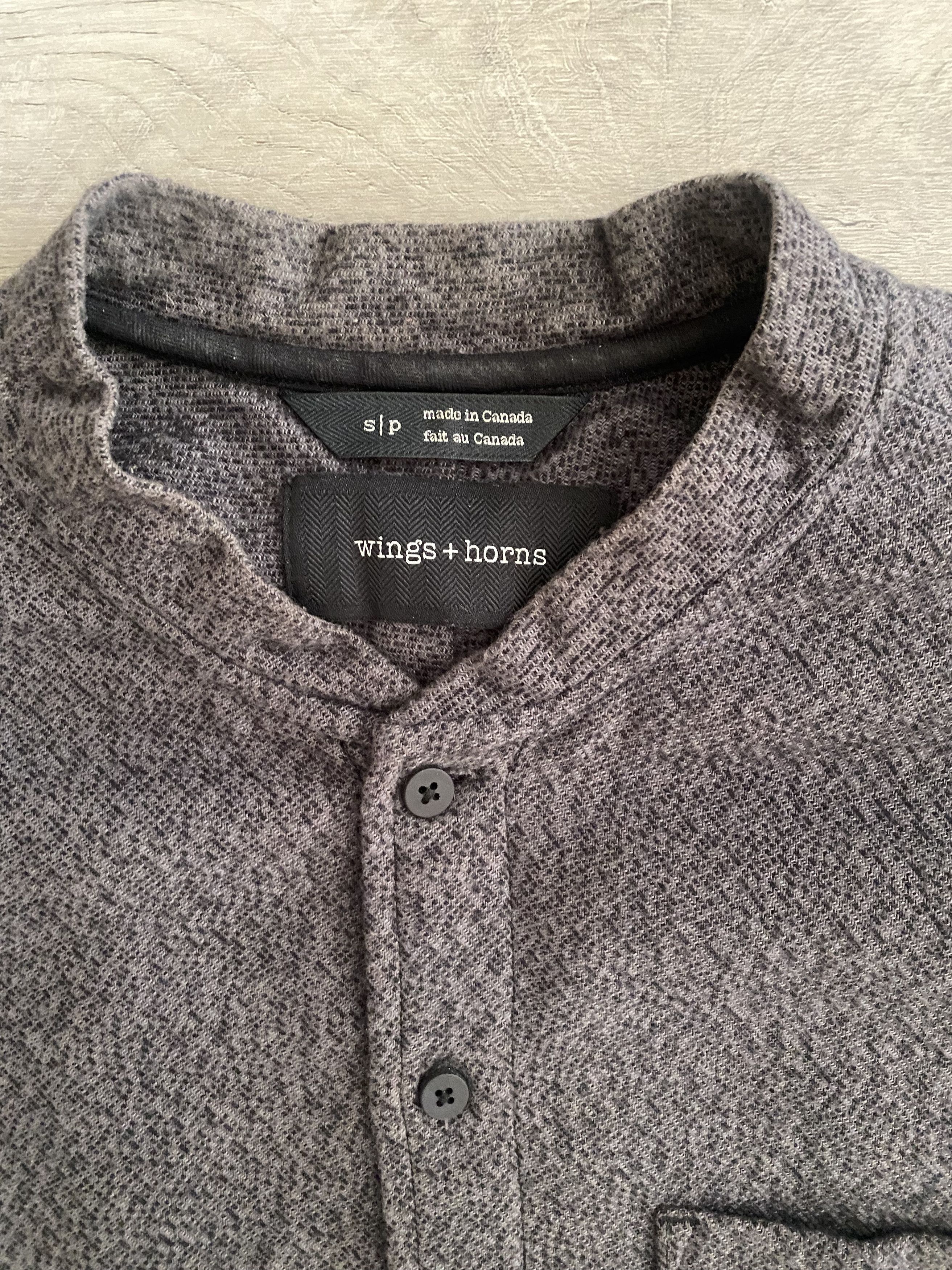 Wings + Horns Flannel Service Shirt Size US S / EU 44-46 / 1 - 3 Thumbnail