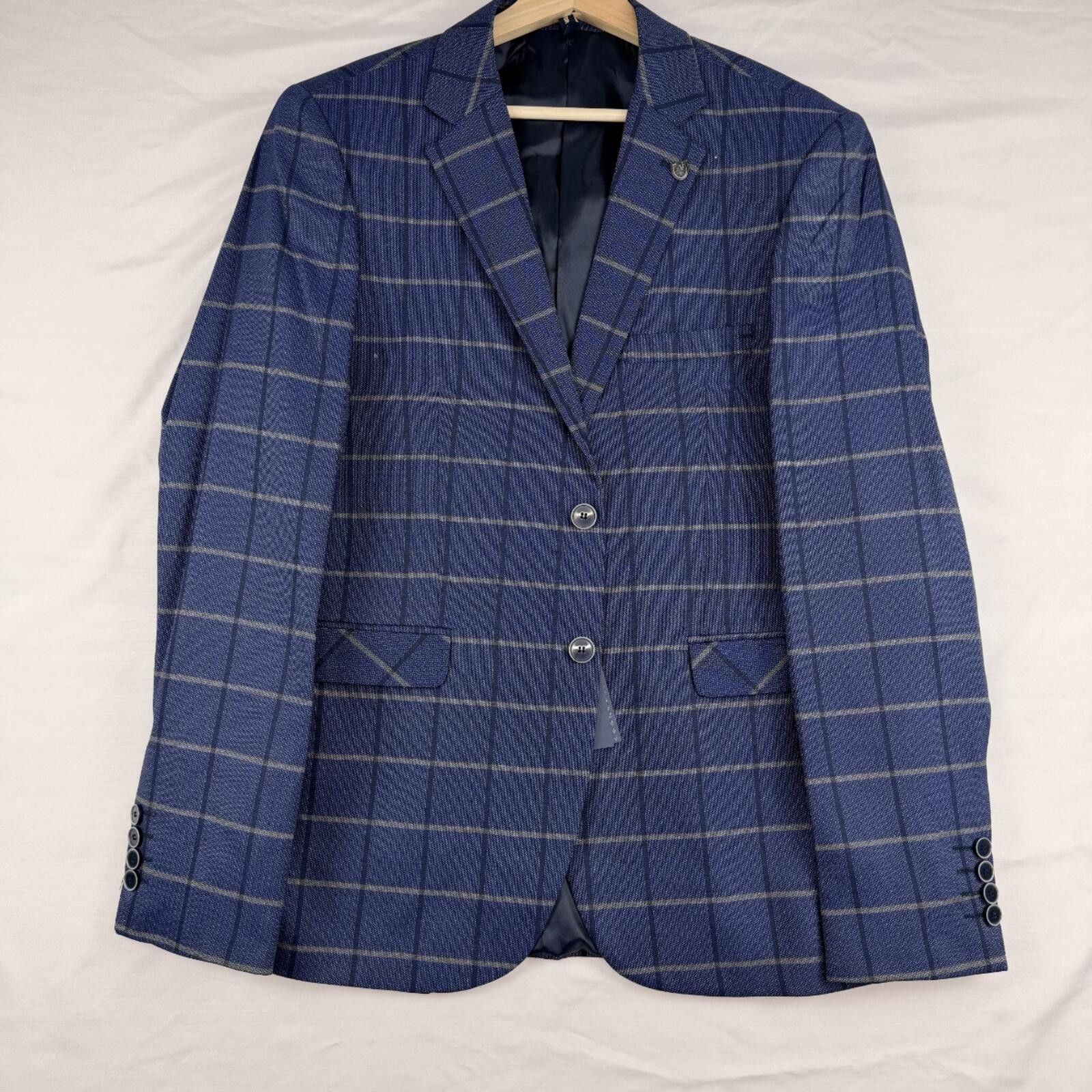 Other NEW Men’s Slim Fit Blazer Jacket - Smart Casual Size UK42 C4 Size 42R - 1 Thumbnail